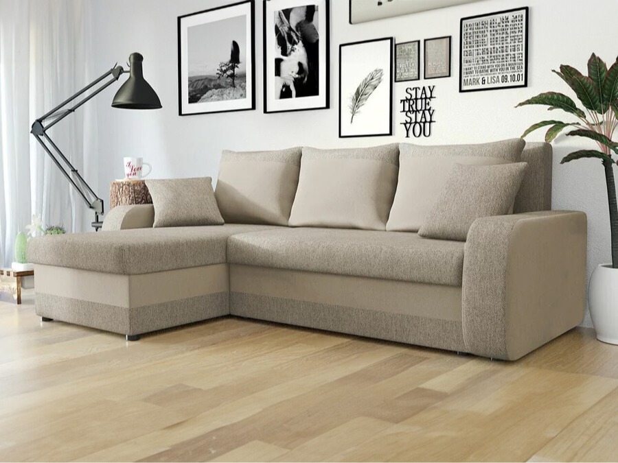 Hjørnesofa Comfivo 135 (Matana 17 + Manila 02)