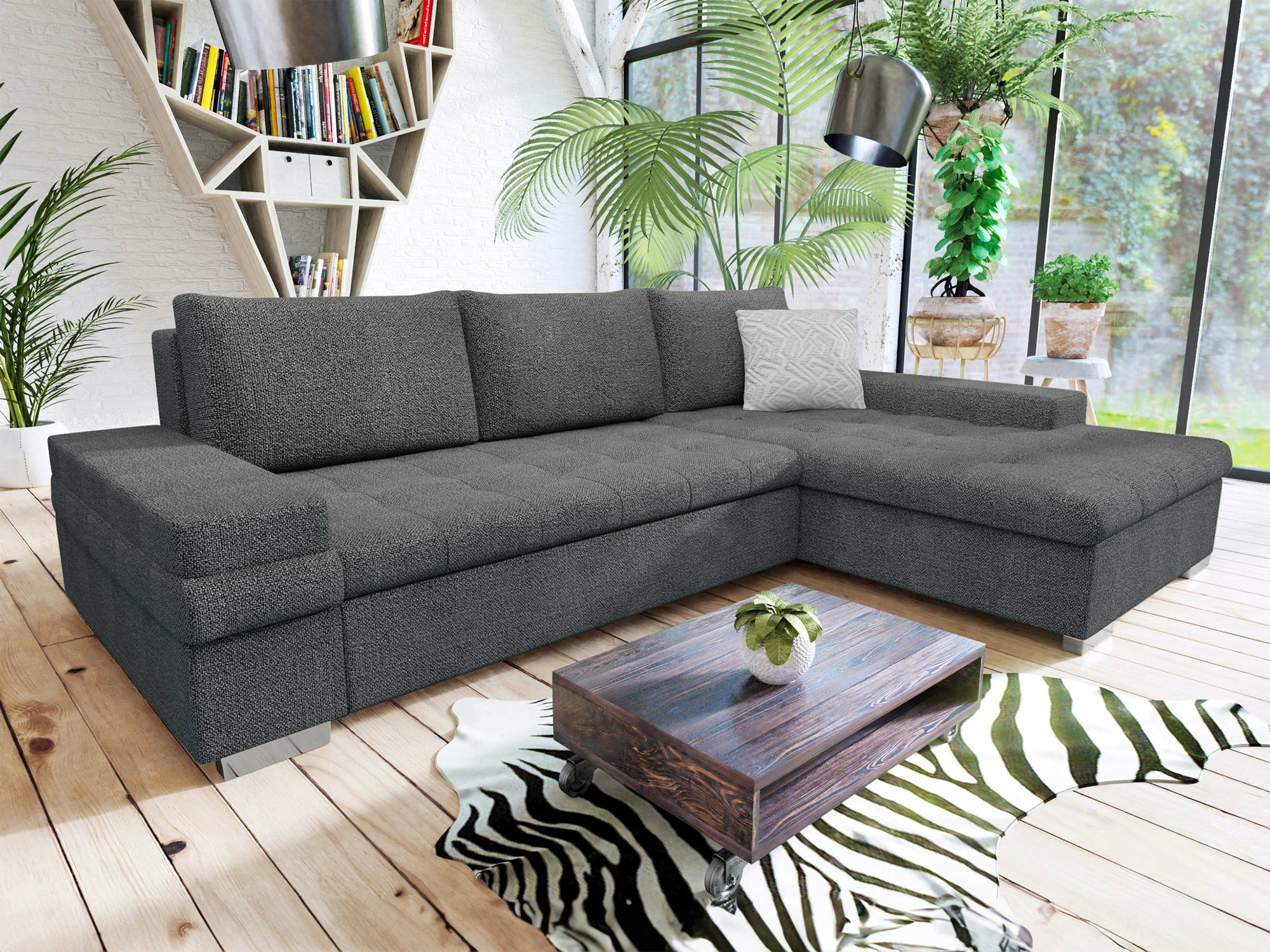 Hjørnesofa Comfivo Olivetum III (Sicuro 80 + Sempre 4)