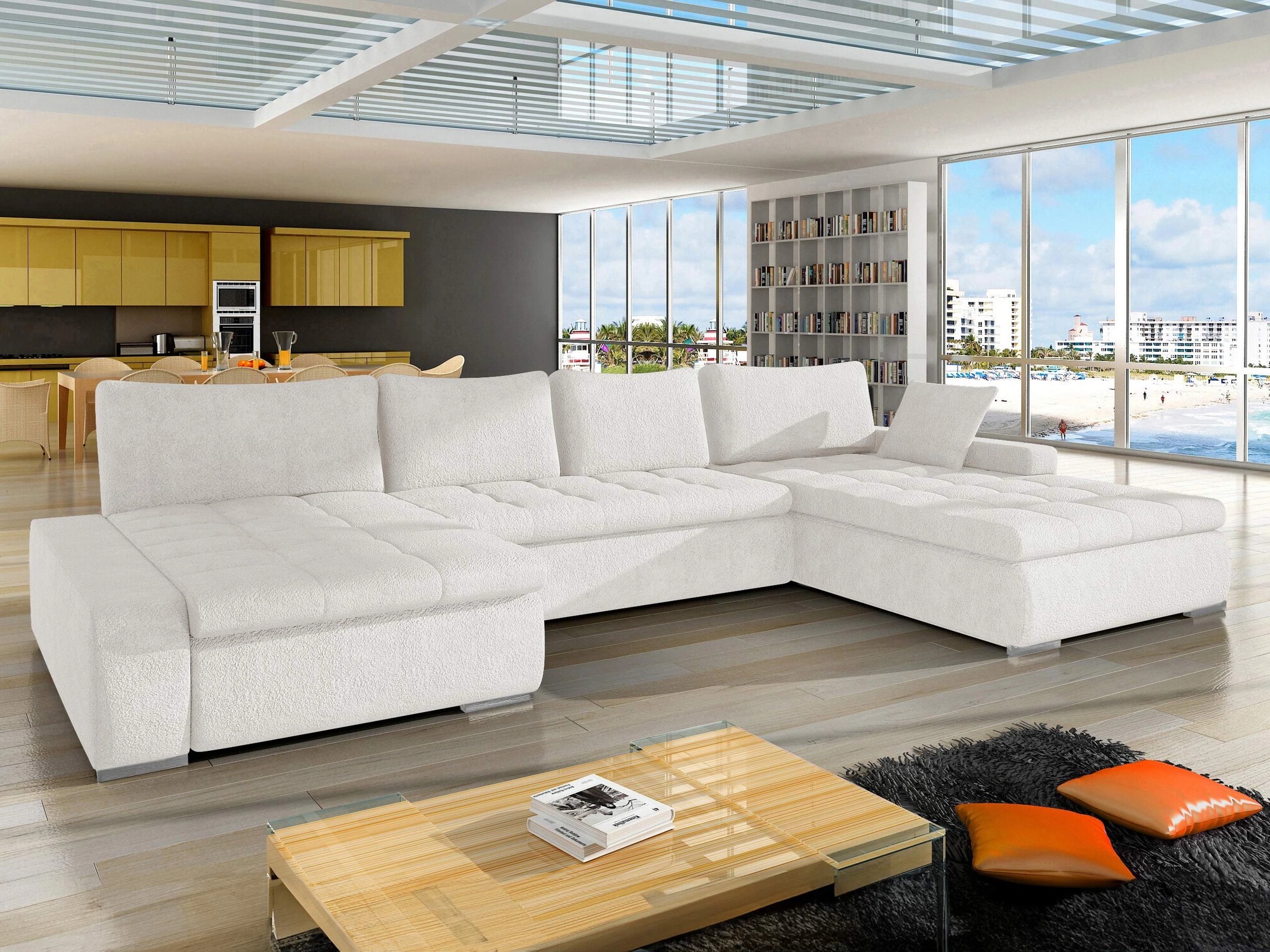 Hjørnesofa Comfivo 106 (Coral 70)