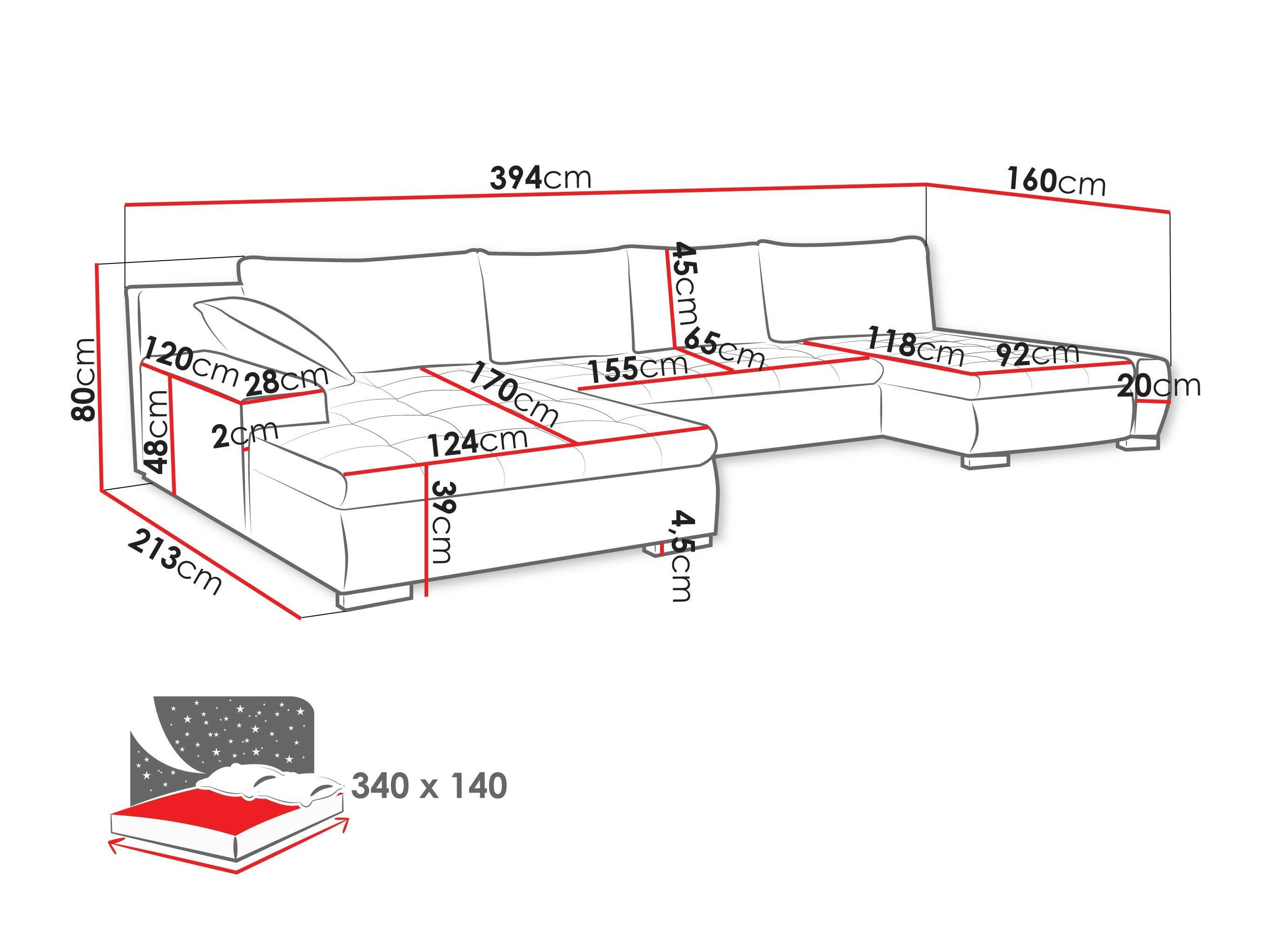 Hjørnesofa Comfivo 106 (Kronos 05 + Uttario Velvet 2973)