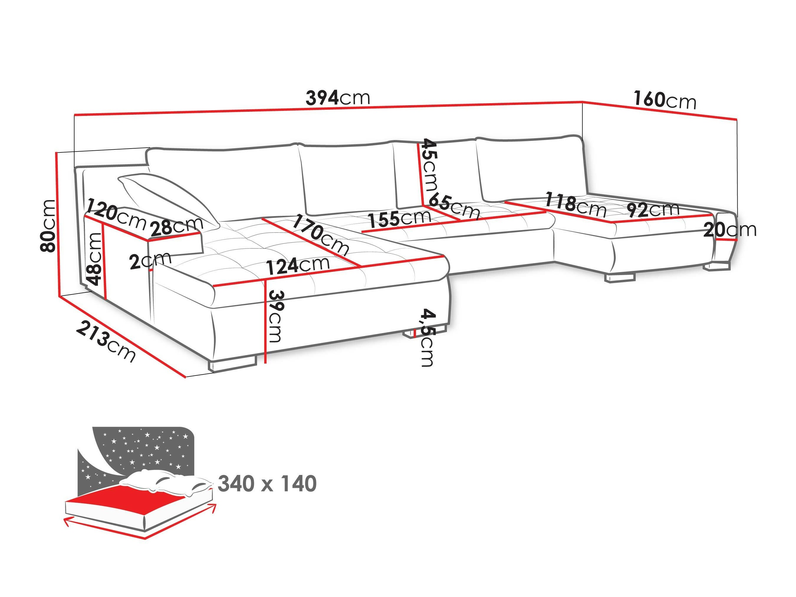 Hjørnesofa Comfivo 106 (Soul 17)