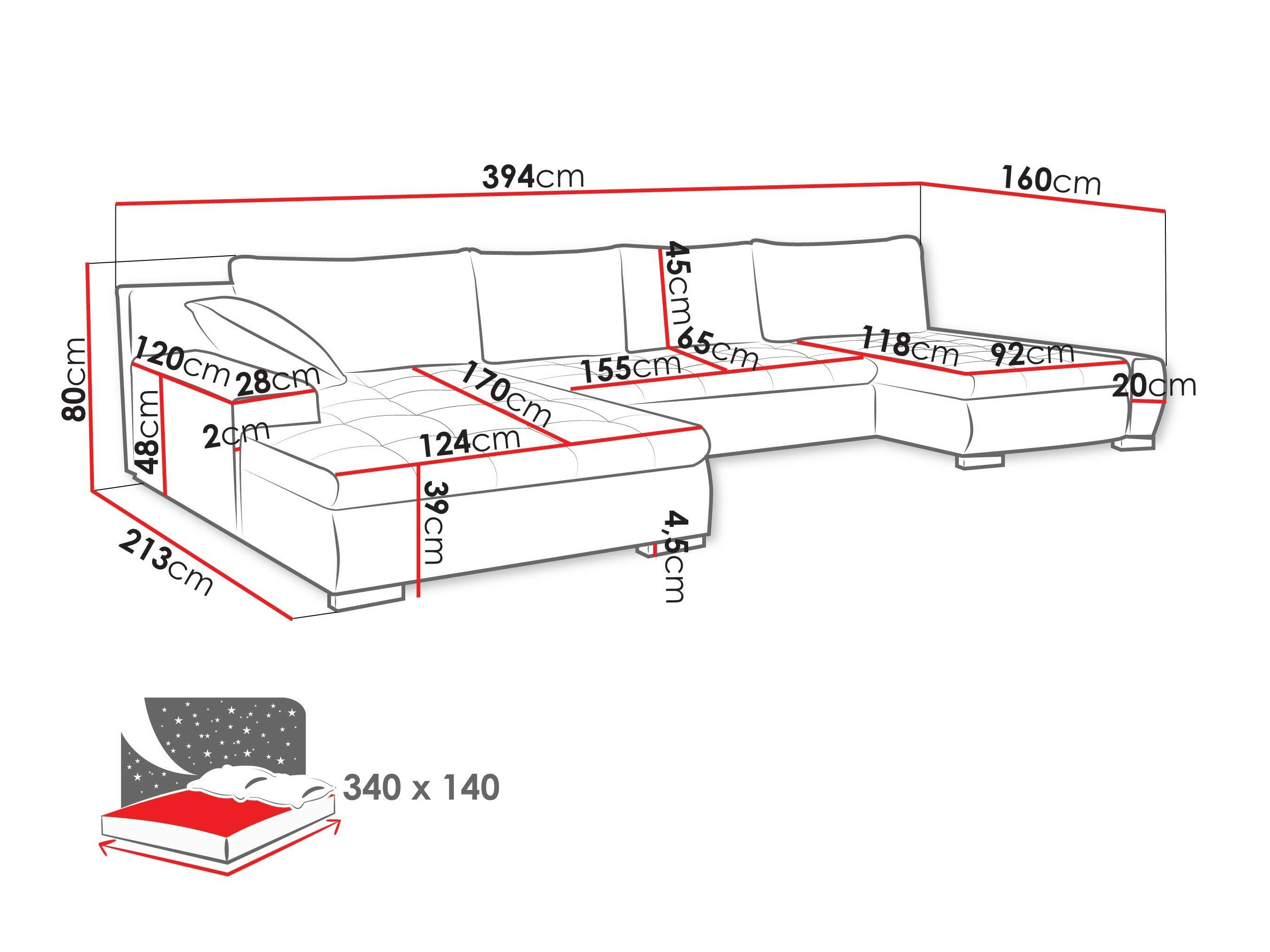 Hjørnesofa Comfivo 106 (Velo 625)