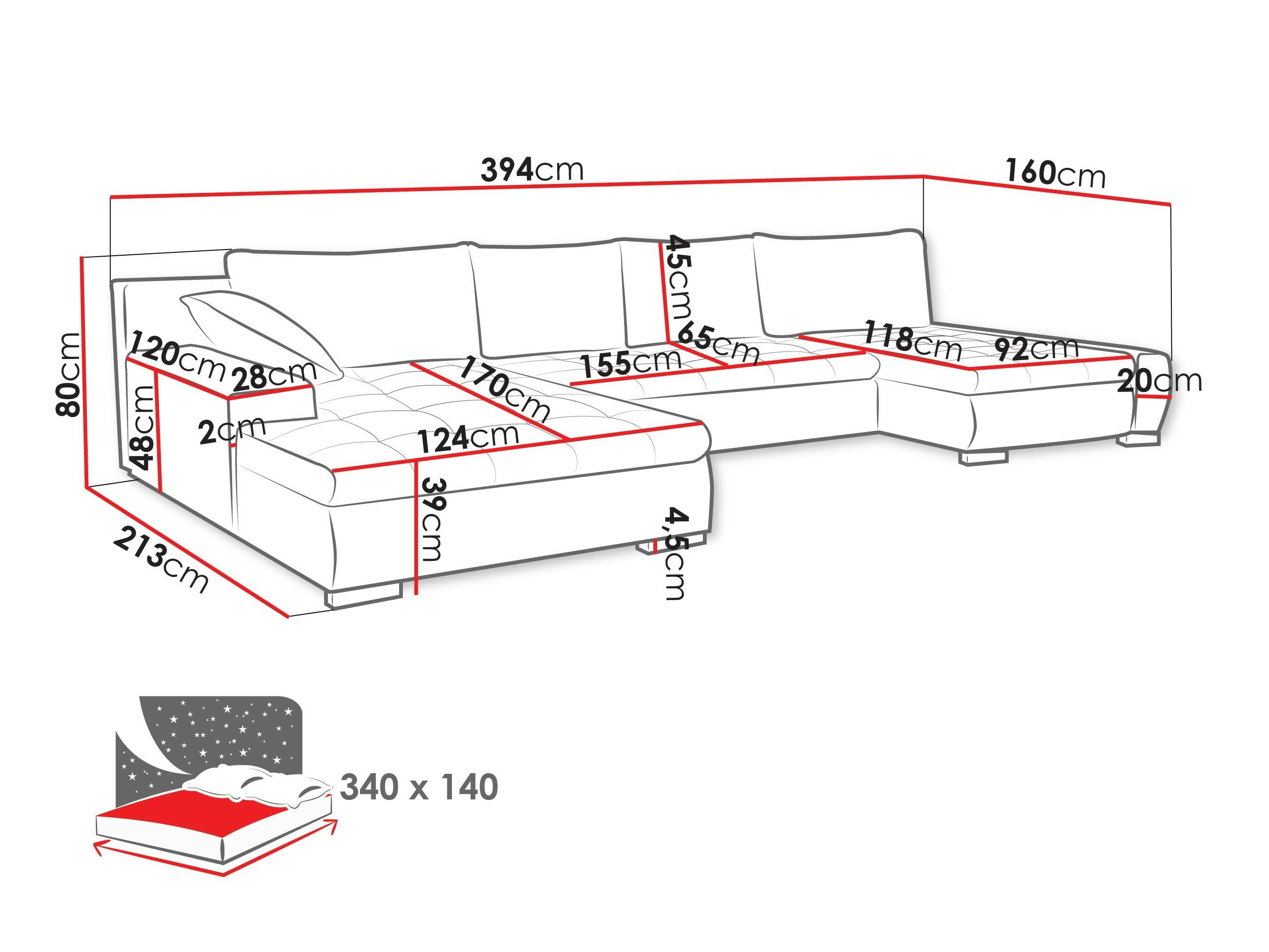 Hjørnesofa Comfivo 106 (Velo 637)