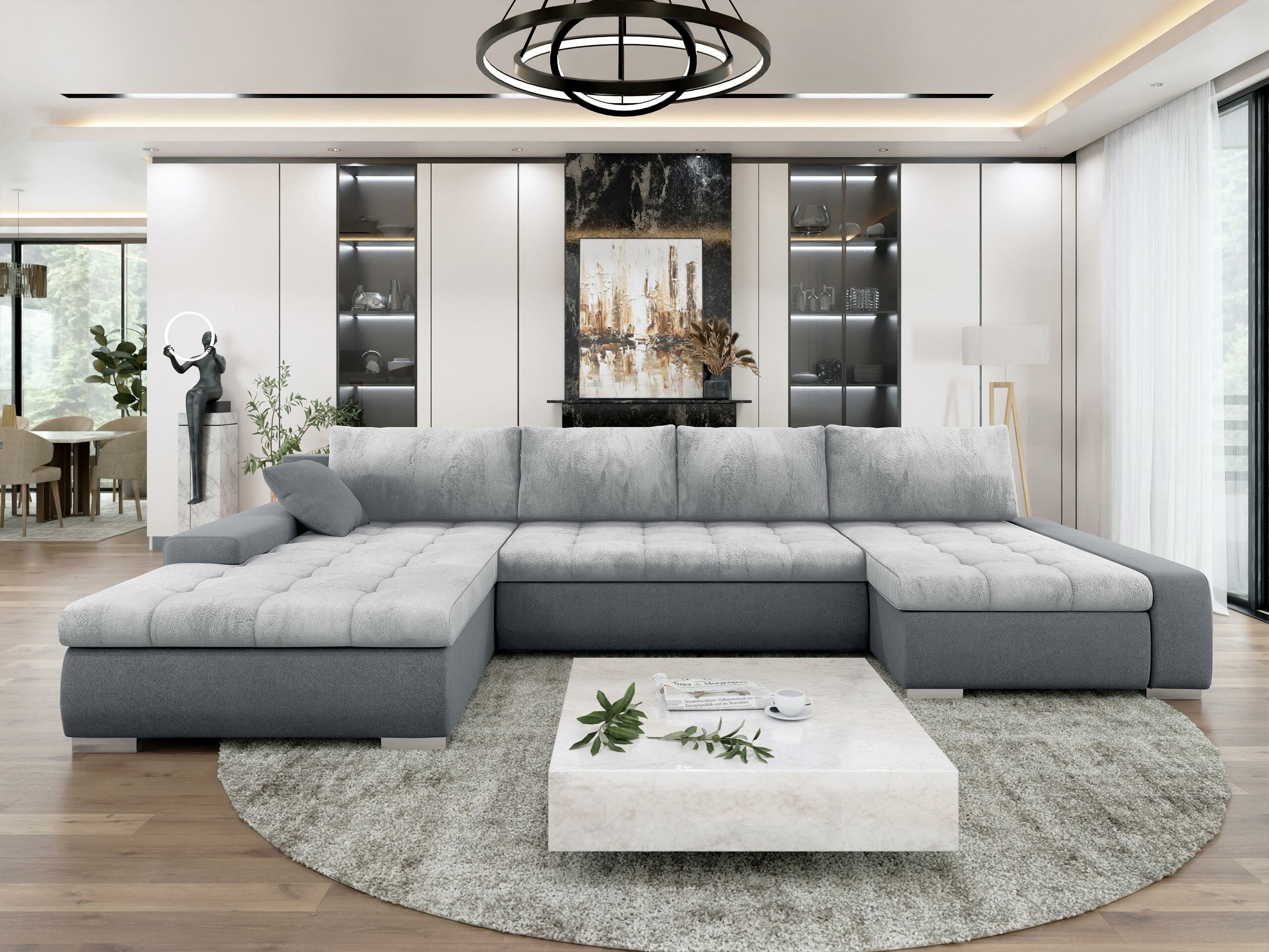 Hjørnesofa Comfivo 248 (Otusso 04 + Sorriso 04 + Otusso 04)