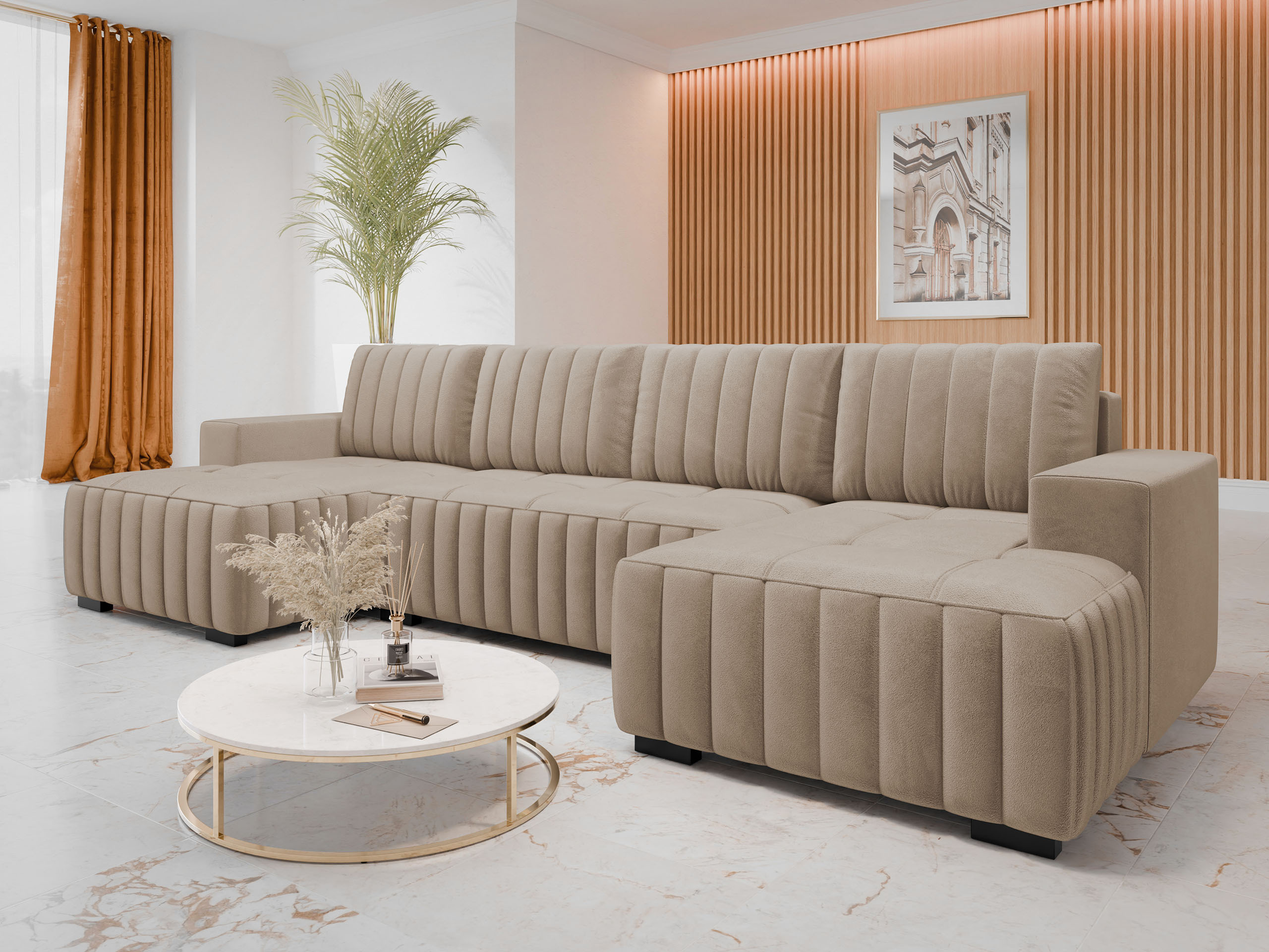 Hjørnesofa Modestas II (Manila 21)