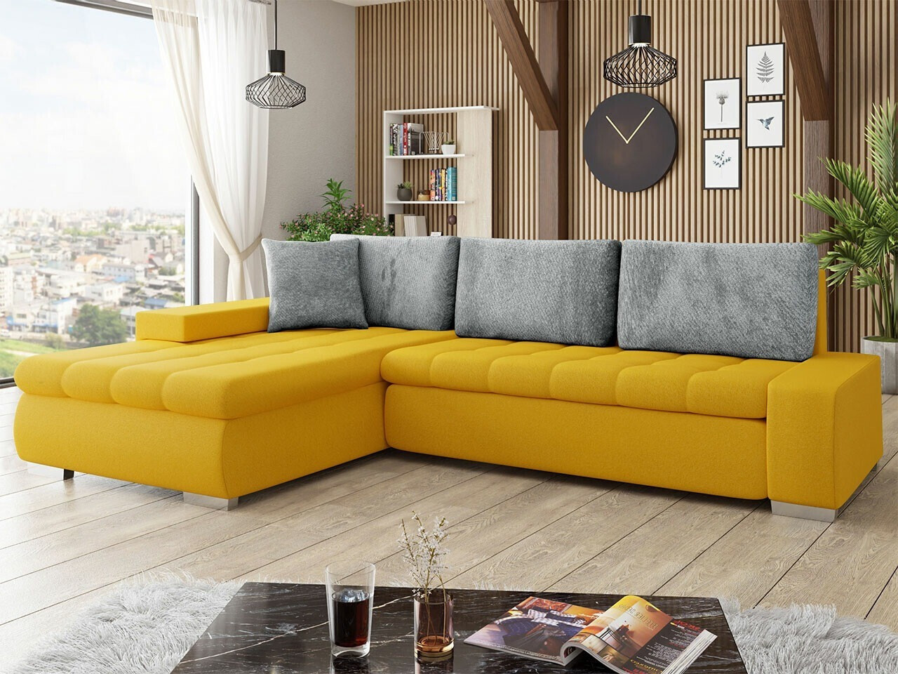 Hjørnesofa Comfivo 147 (Otusso 14 + Sorriso 04)