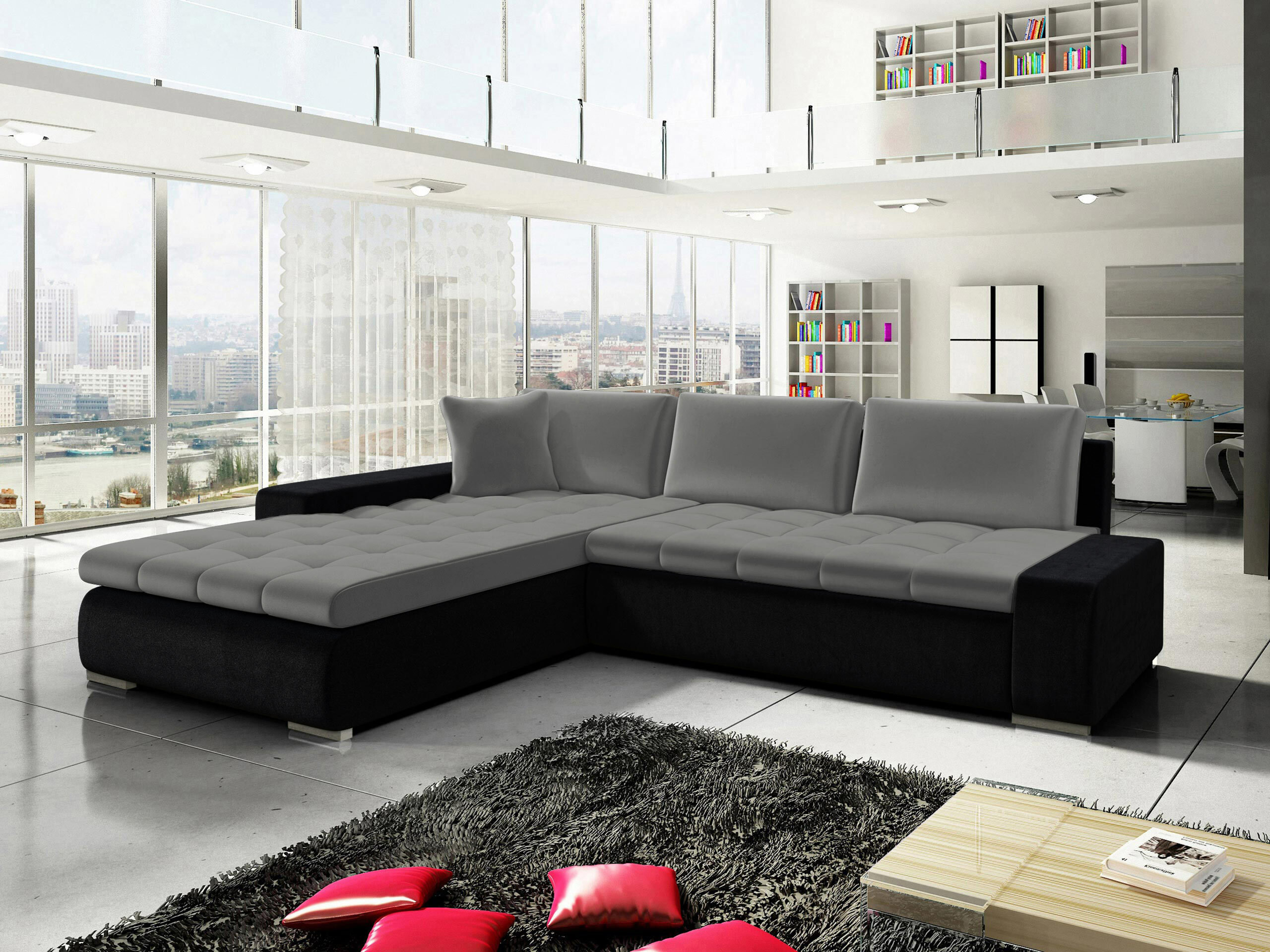 Hjørnesofa Comfivo Nitor II (Magic Velvet 2219 + Magic Velvet 2217)