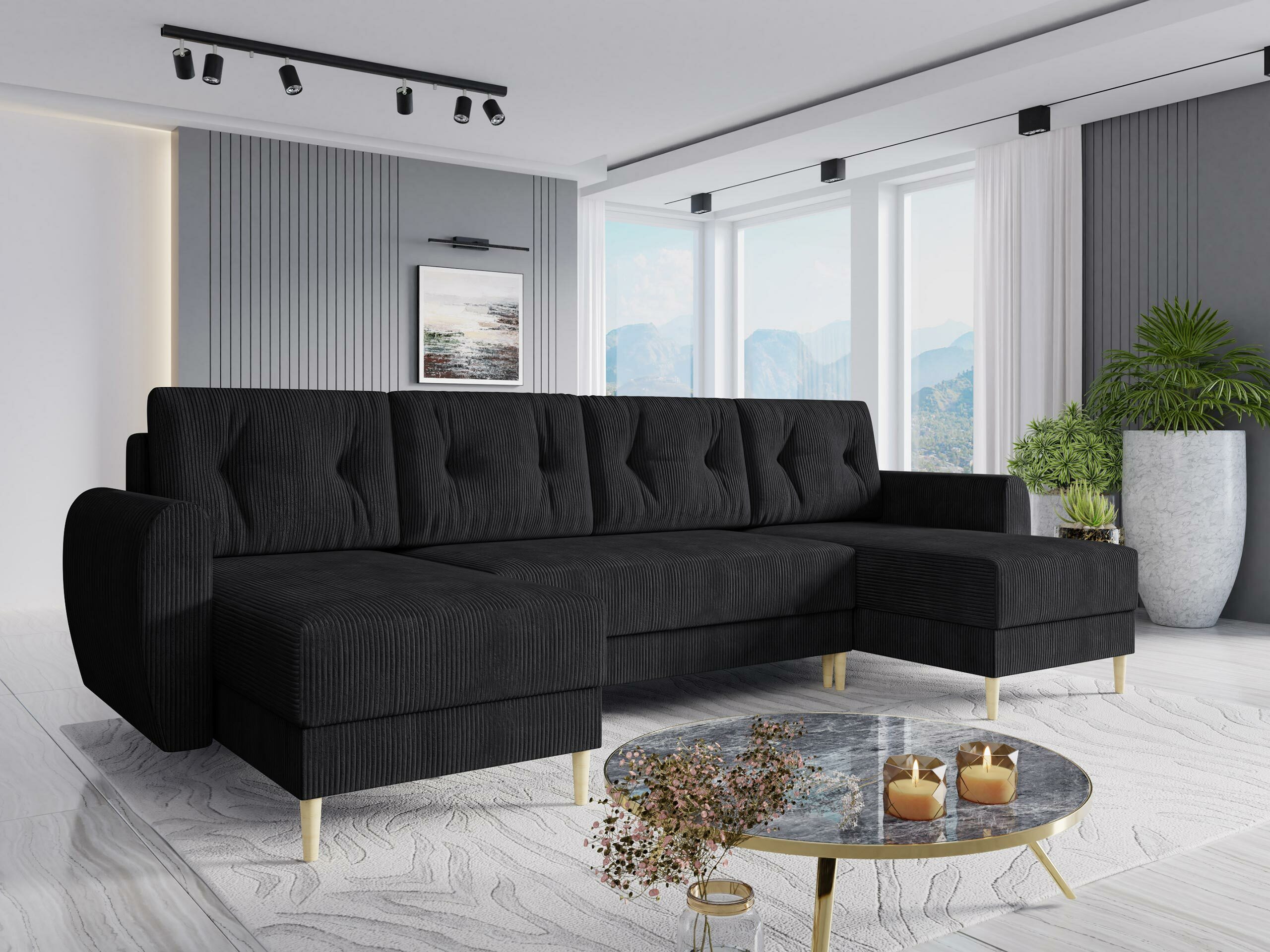 Hjørnesofa Memphis 140 (Poso 135)