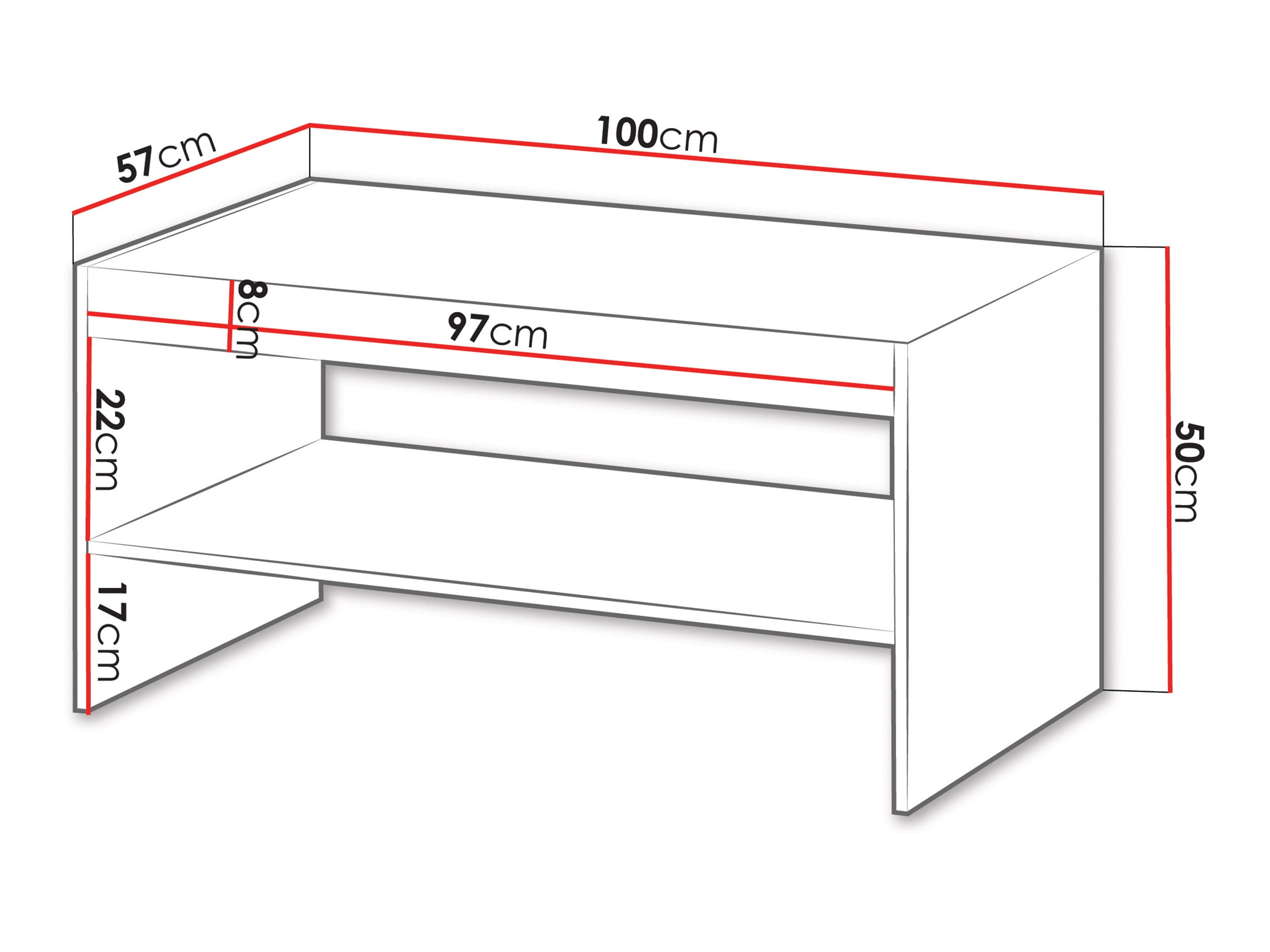 Sofabord Evavese 107 (Beige)