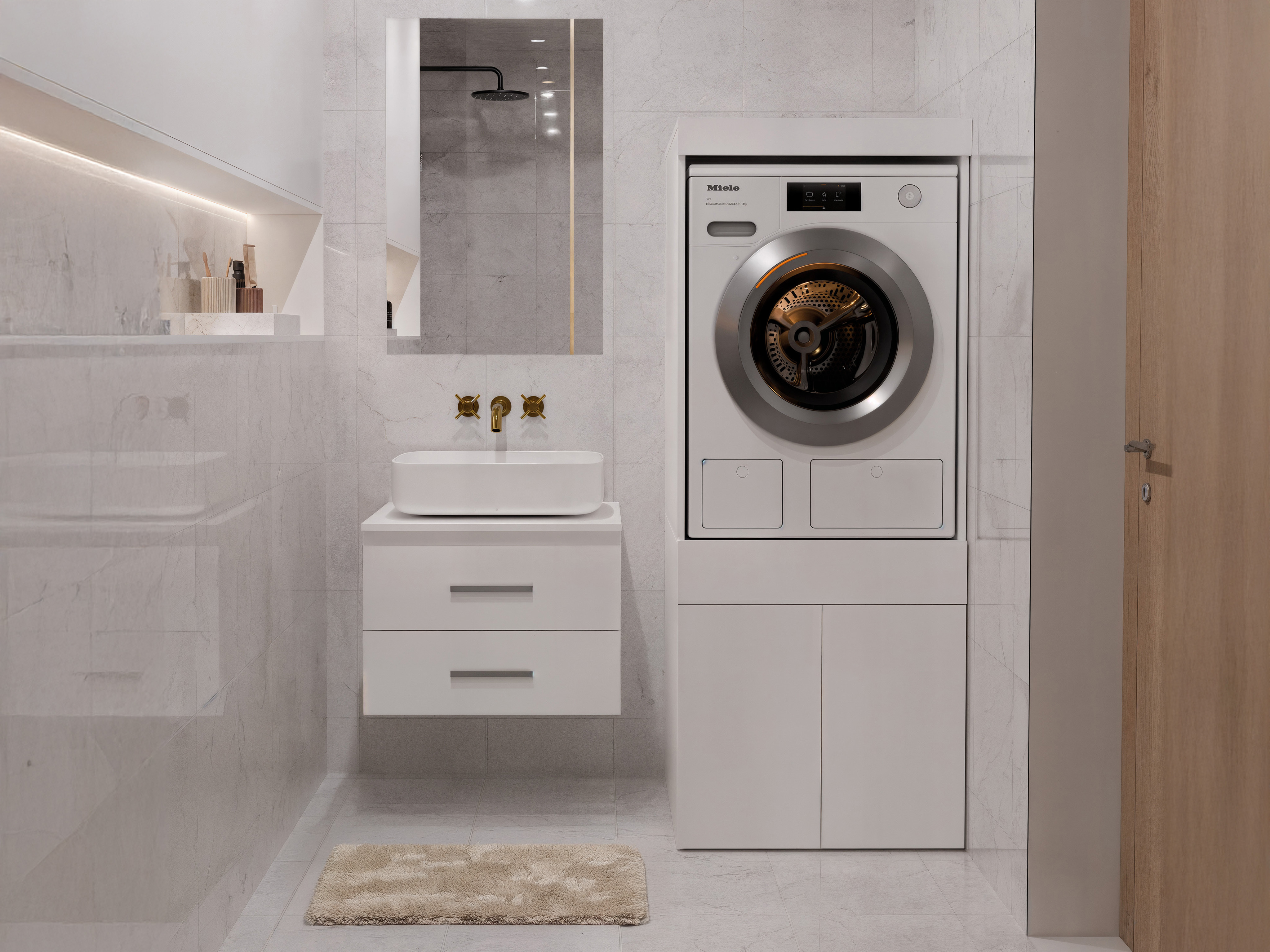 Reol til badeværelse Mandeville 355