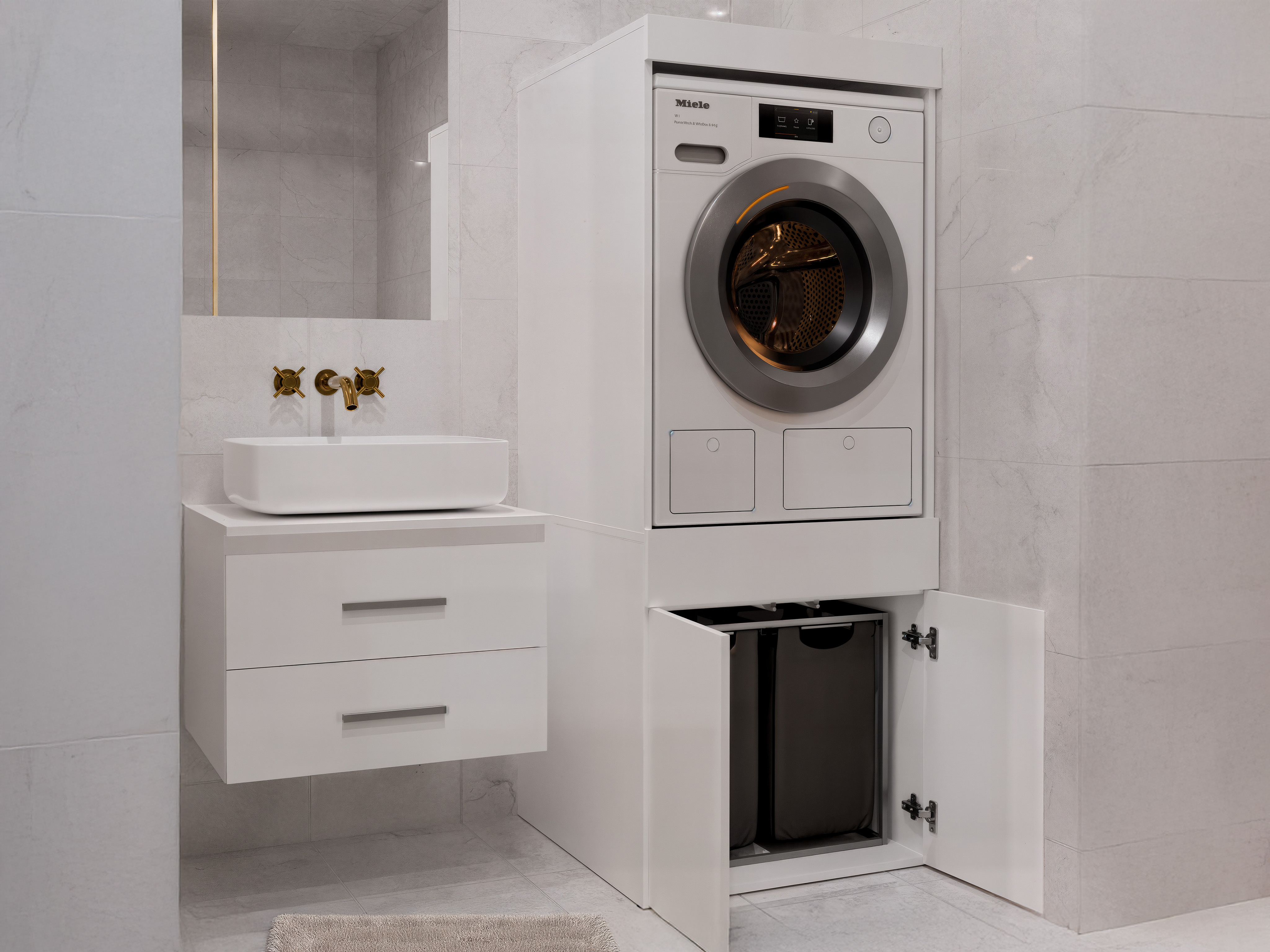 Reol til badeværelse Mandeville 355