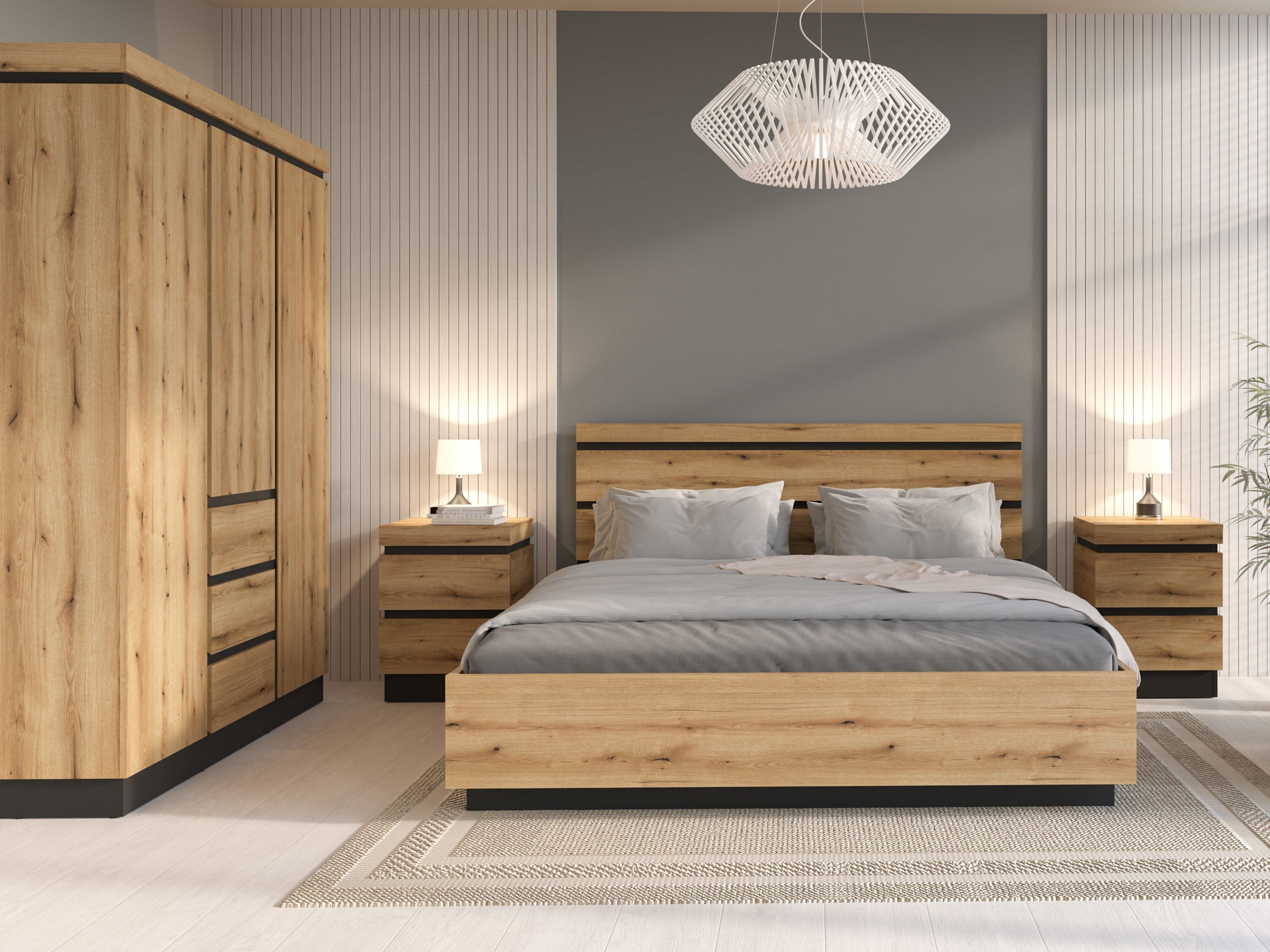 Soveværelsessæt Enocira 133 (Nej)