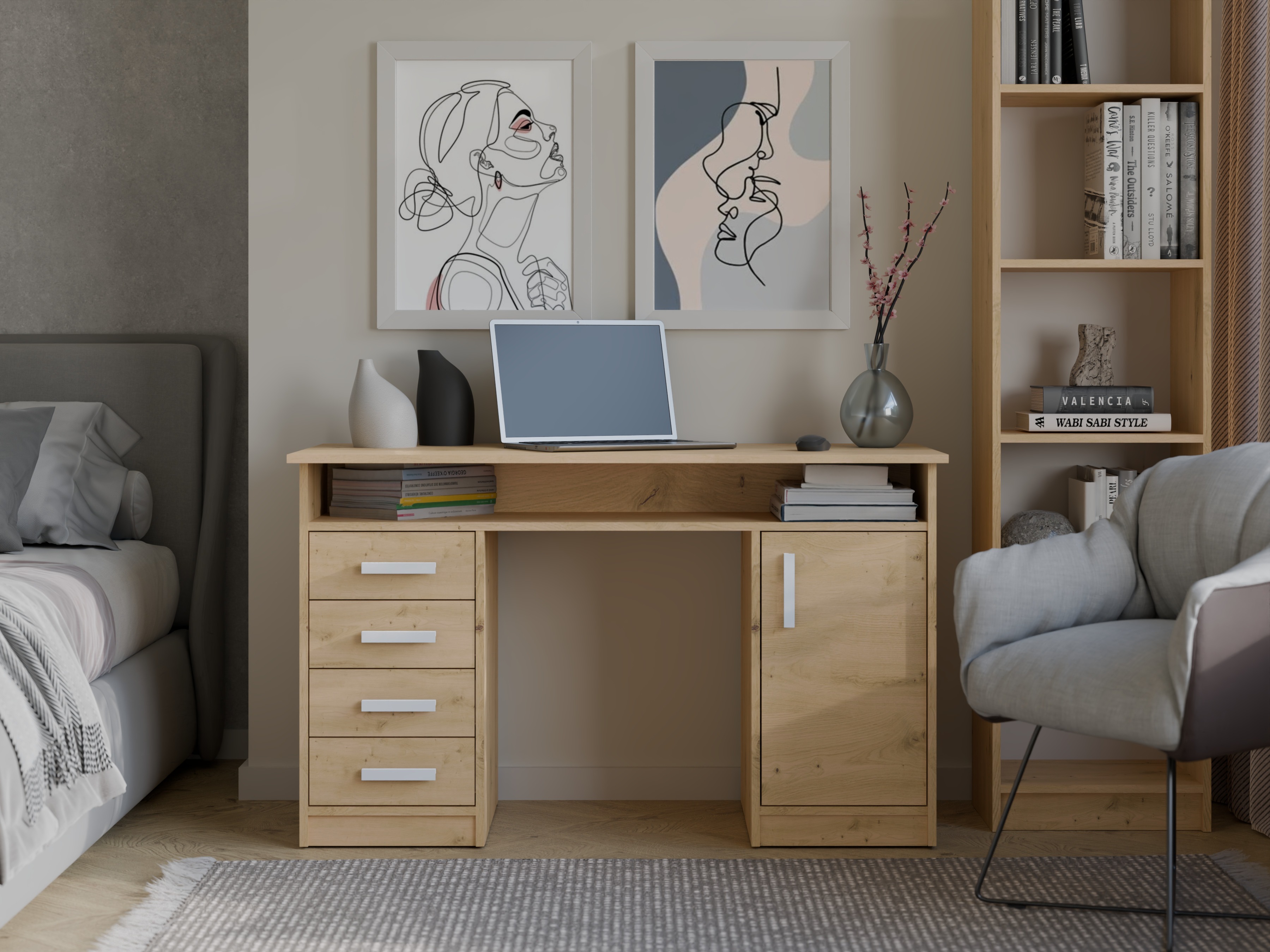 Skrivebord Mandeville 329 (Artisan aok)