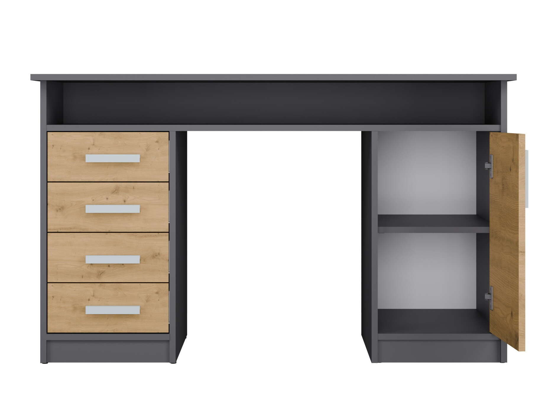 Skrivebord Mandeville 329 (Artisan eg + Antracit)