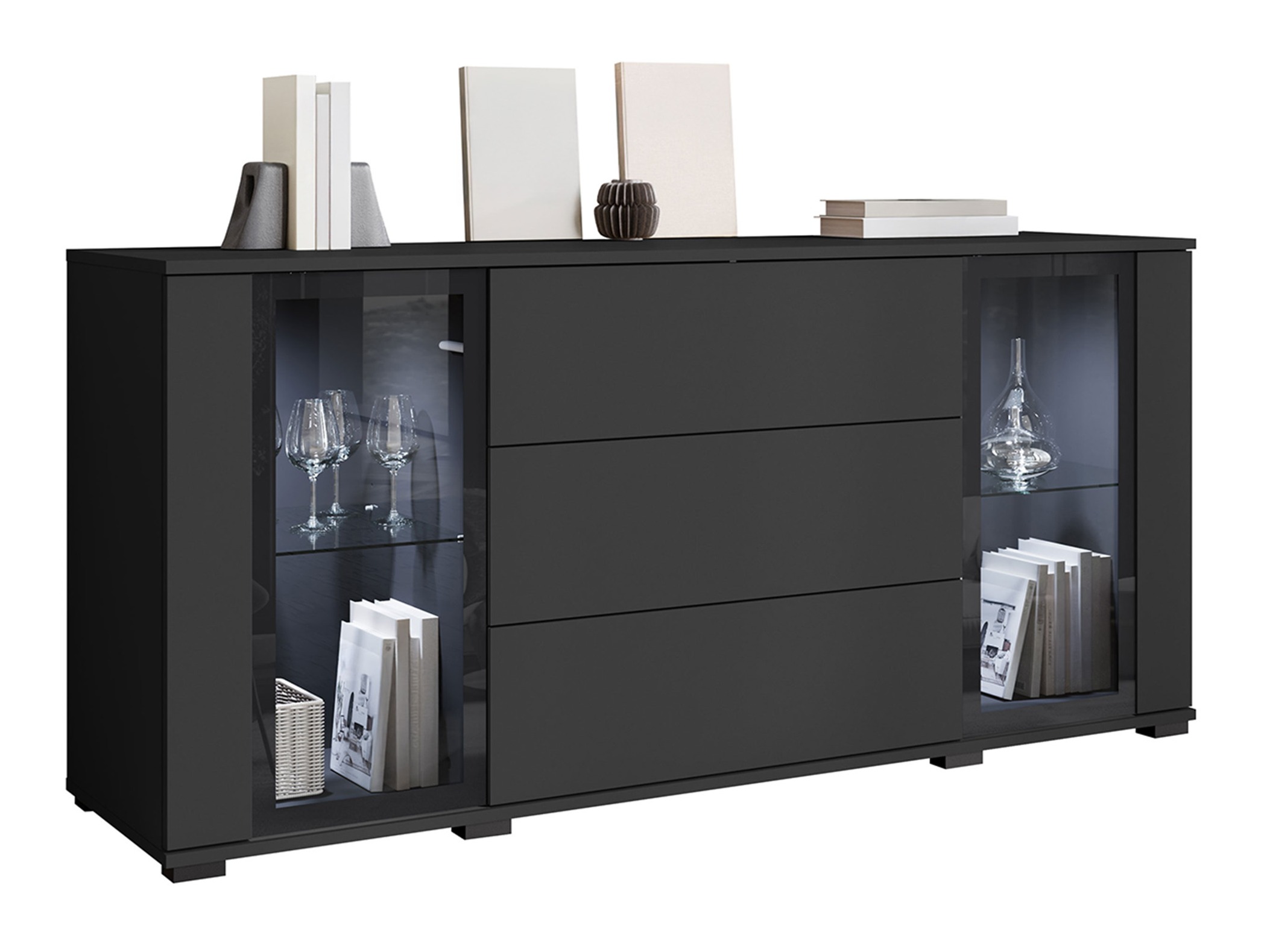 Kommode Torcame 101 (Sort)