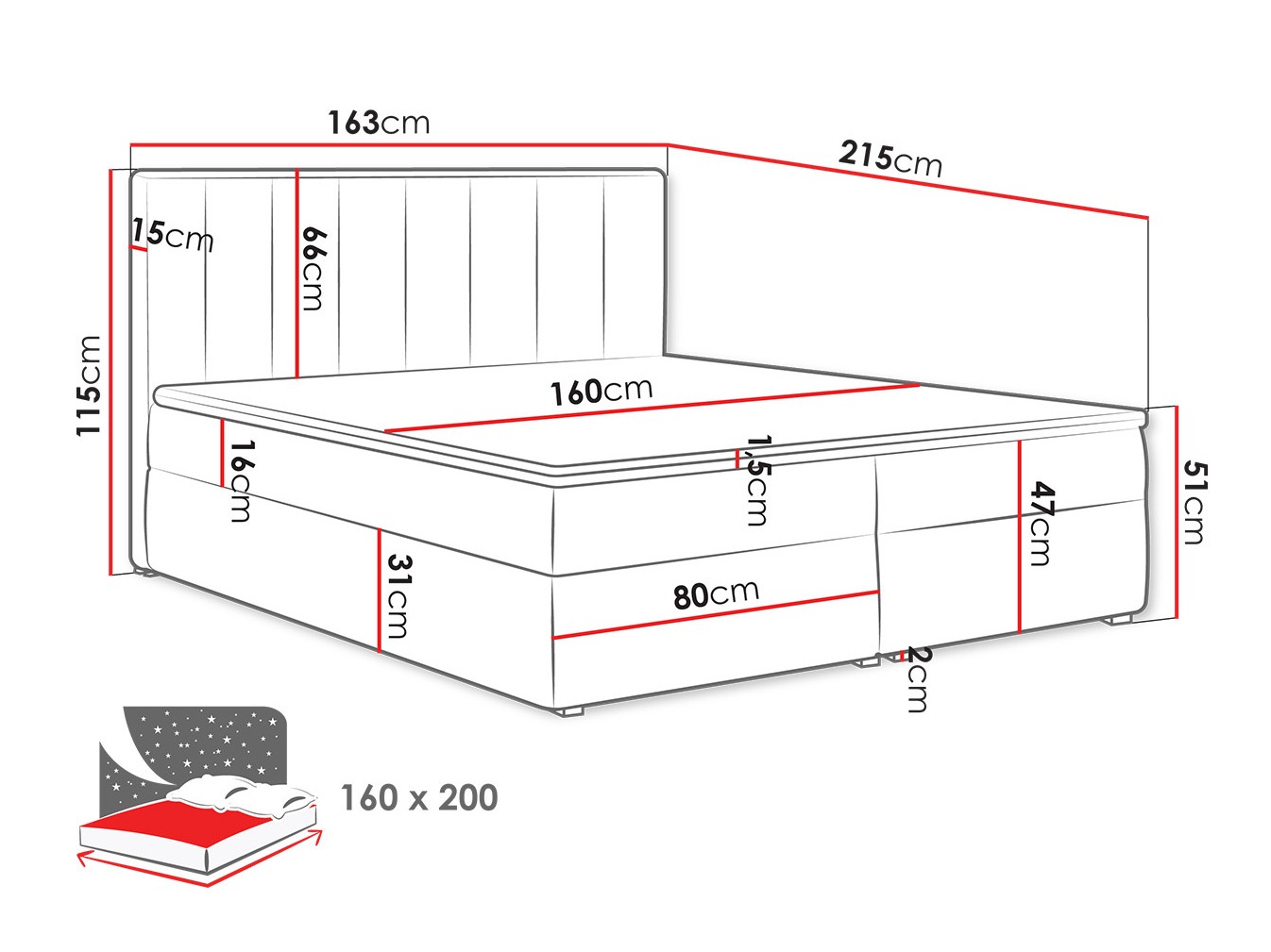 Kontinentalseng Pomona 116 (Magic fløjl 2213)