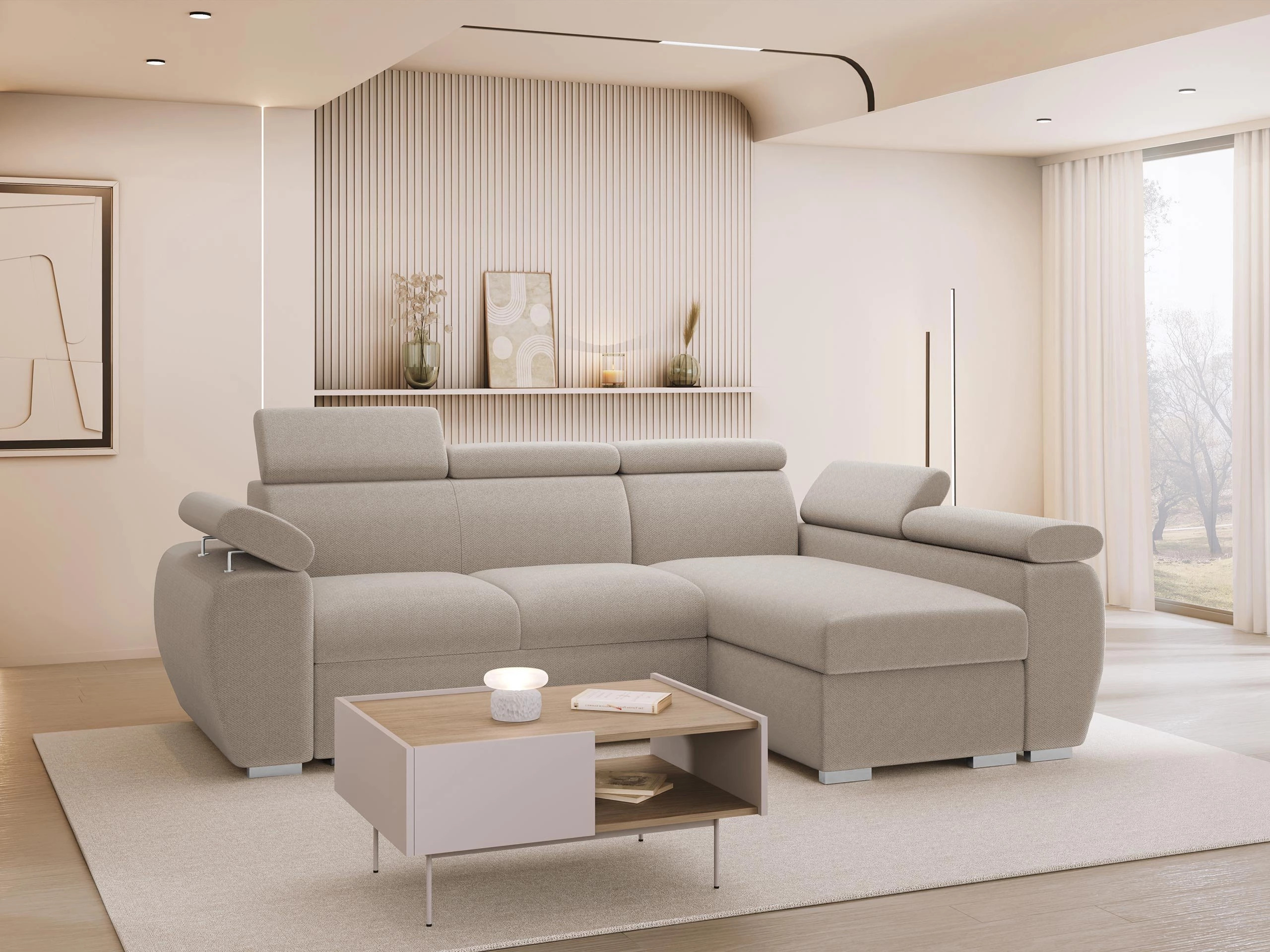 Hjørnesofa Columbus 132 (Paros 2)