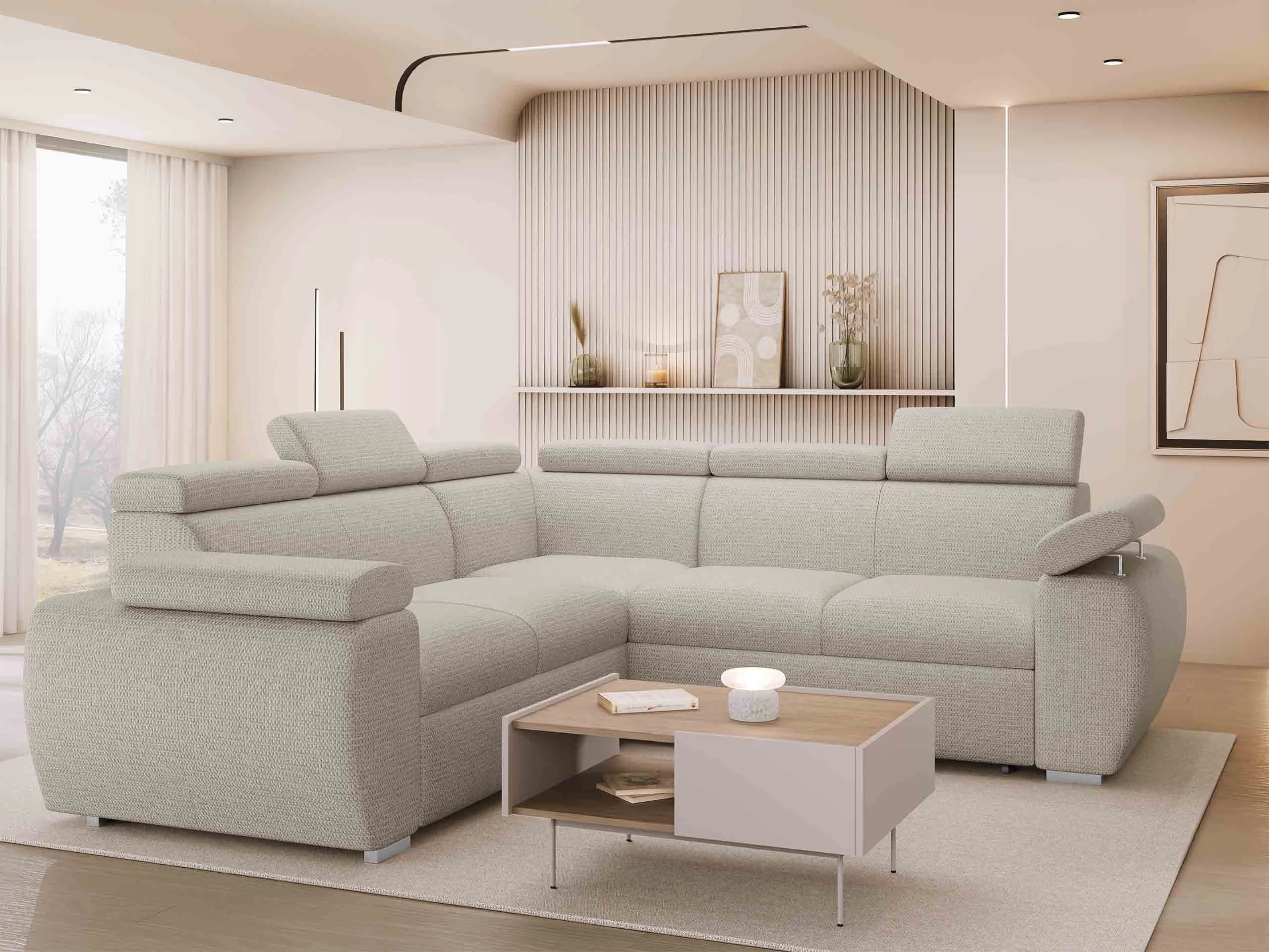 Hjørnesofa Columbus 215 (Aragon 03)