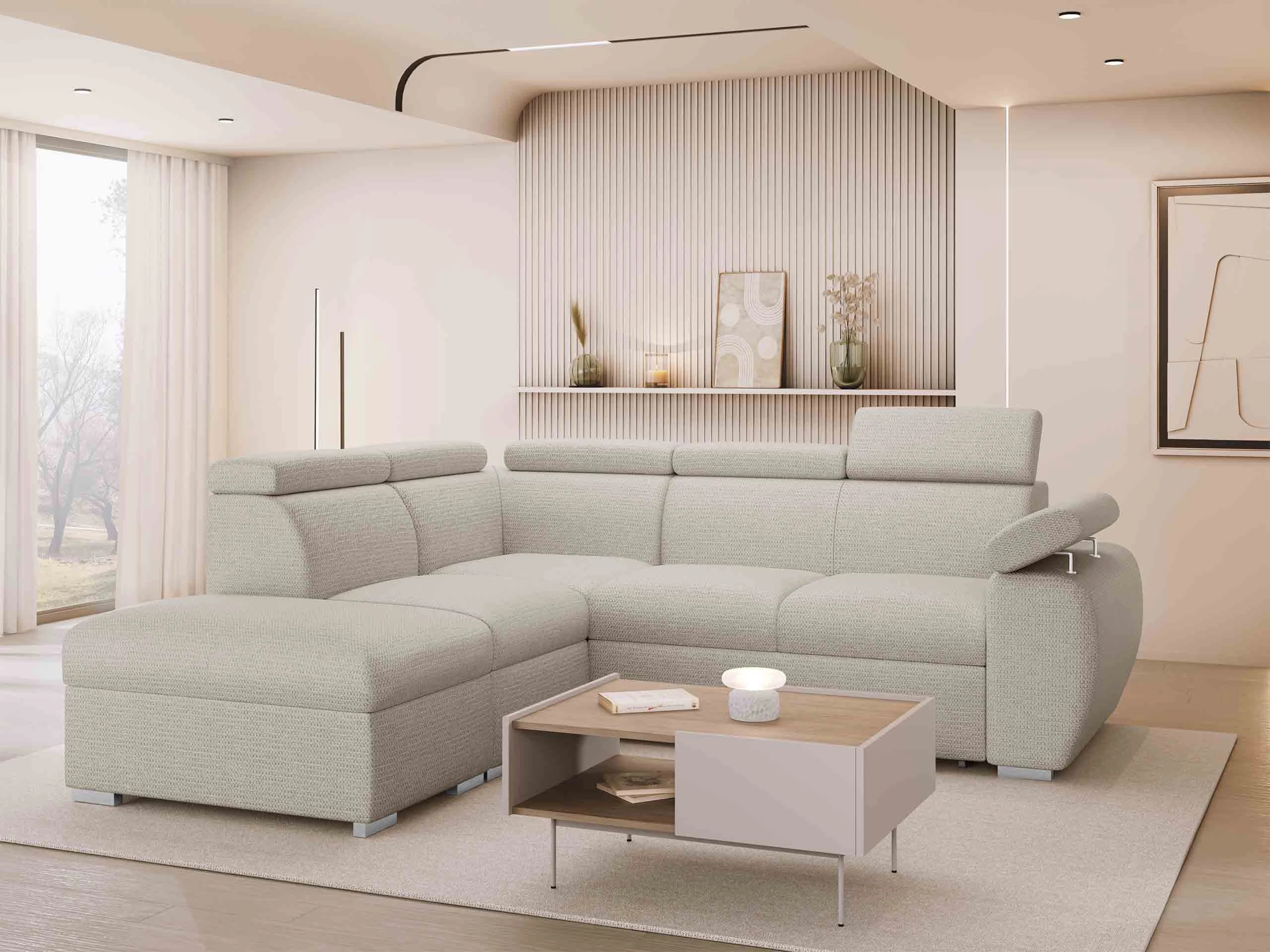 Hjørnesofa Columbus 228 (Aragon 03)