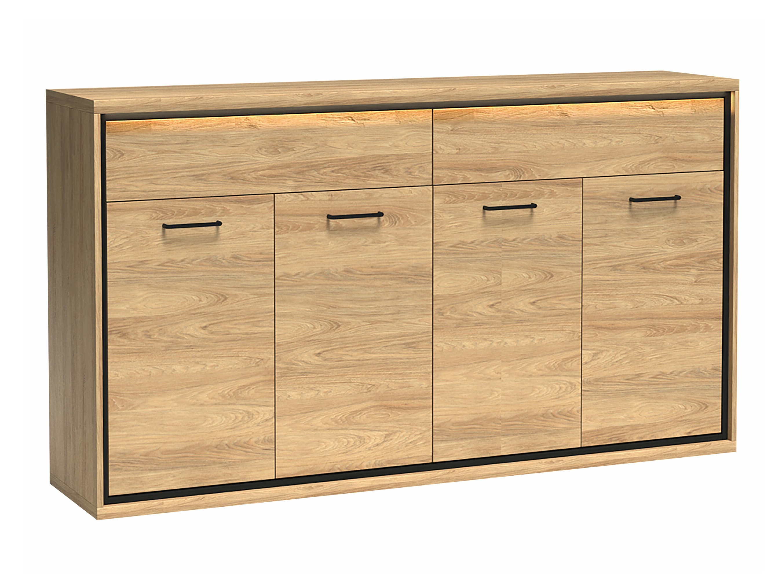 Kommode Etrmoni 105 (Lyst træ)