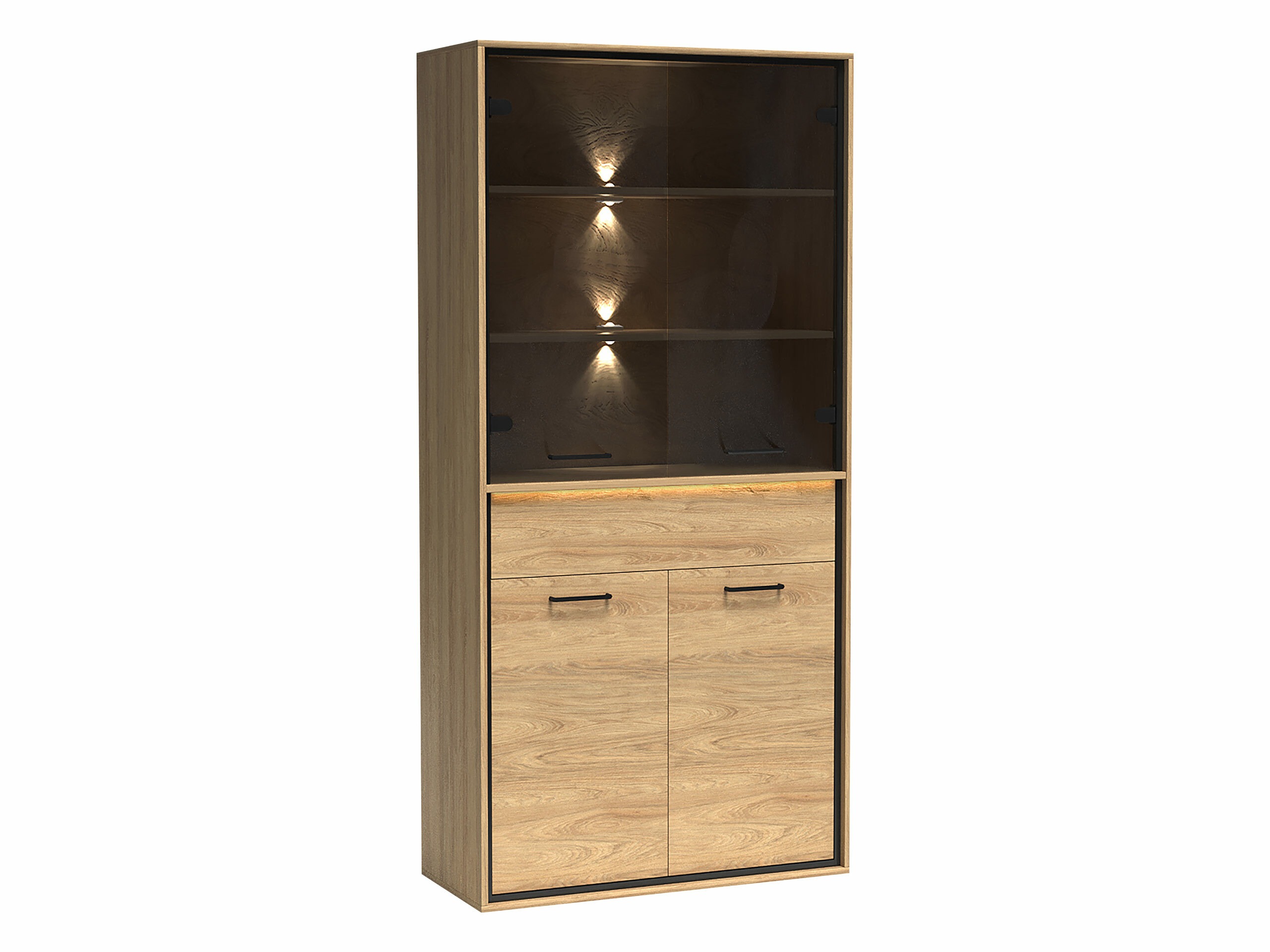 Reol Etrmoni 102 (Lyst træ)