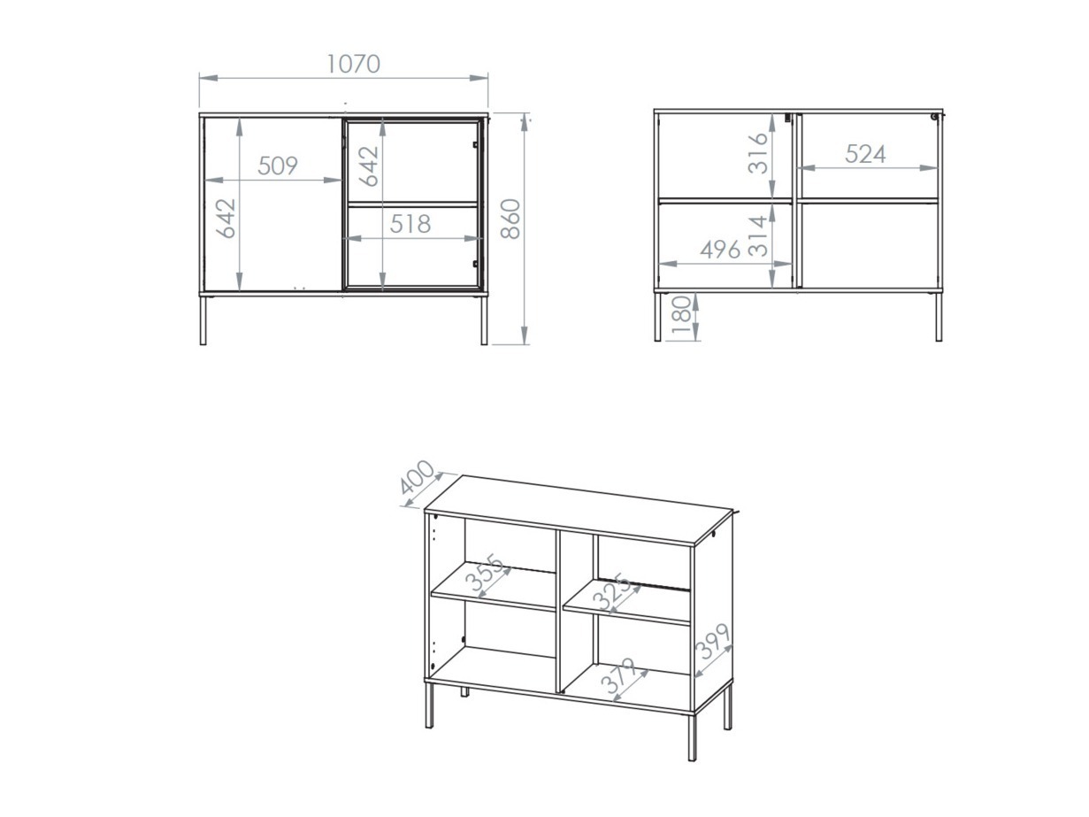 Stuemøbelsæt Virsalo 107