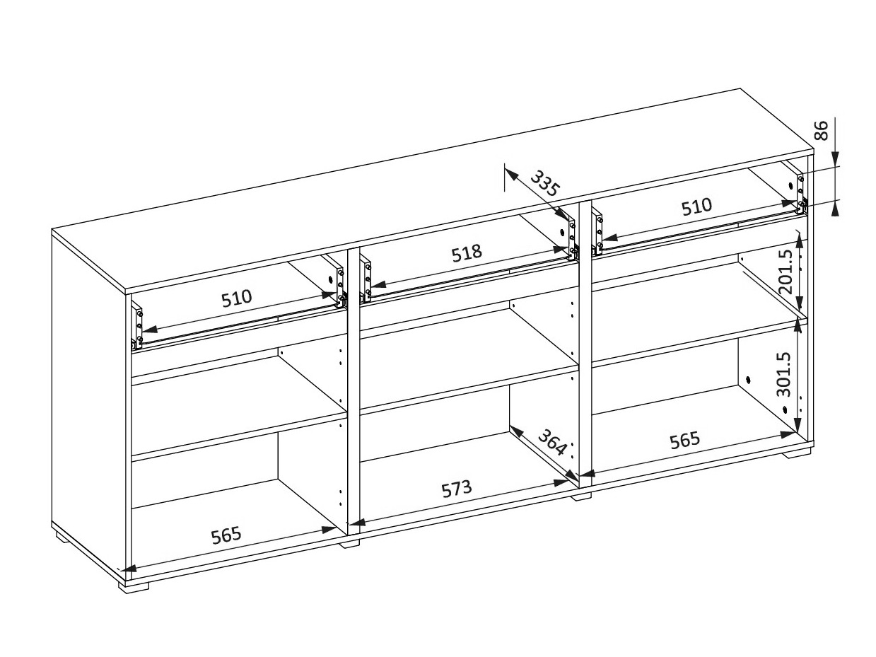 Kommode Alfere 103 (Congo)