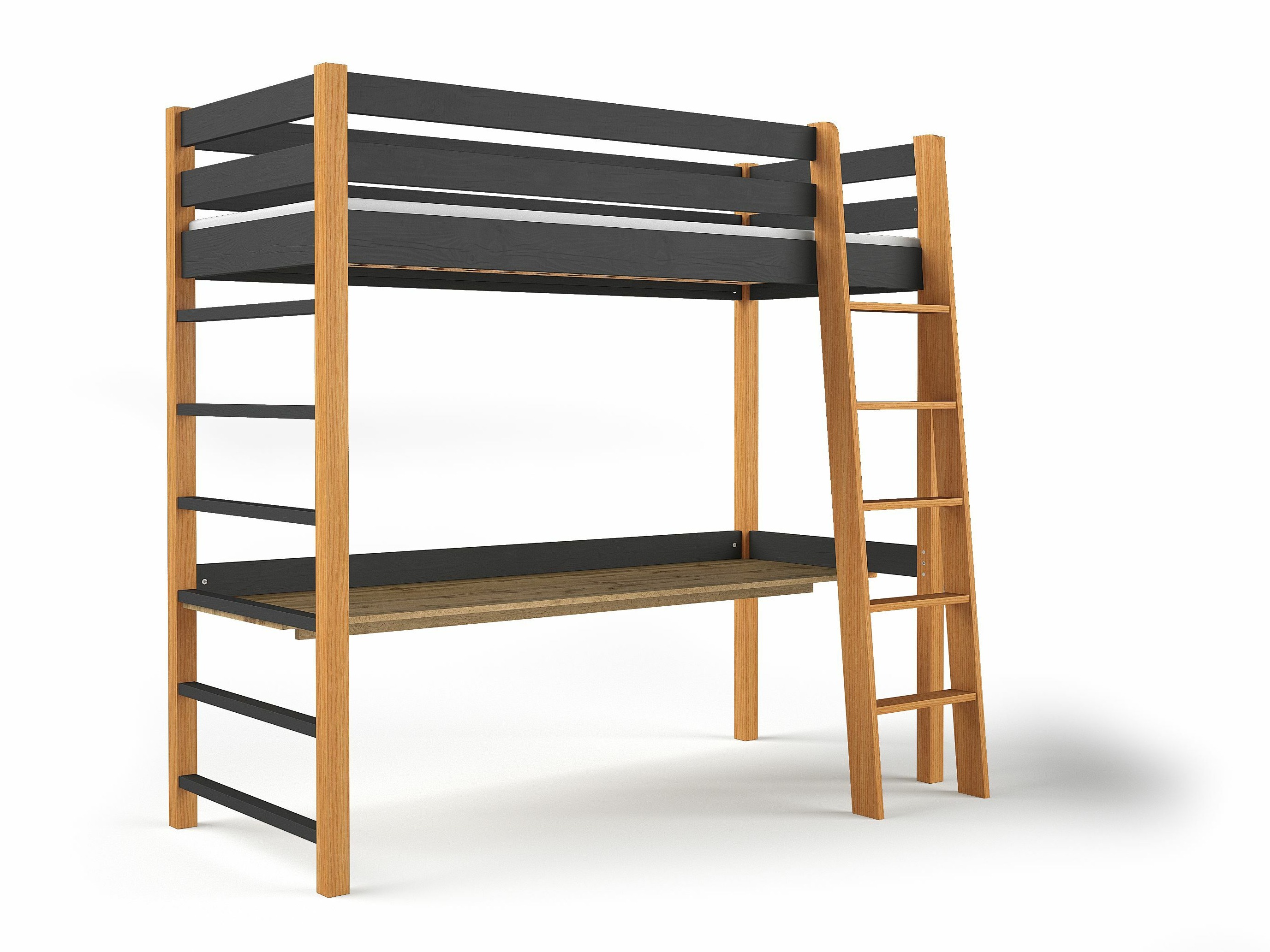 Køjeseng Ogden 173 (Sort)