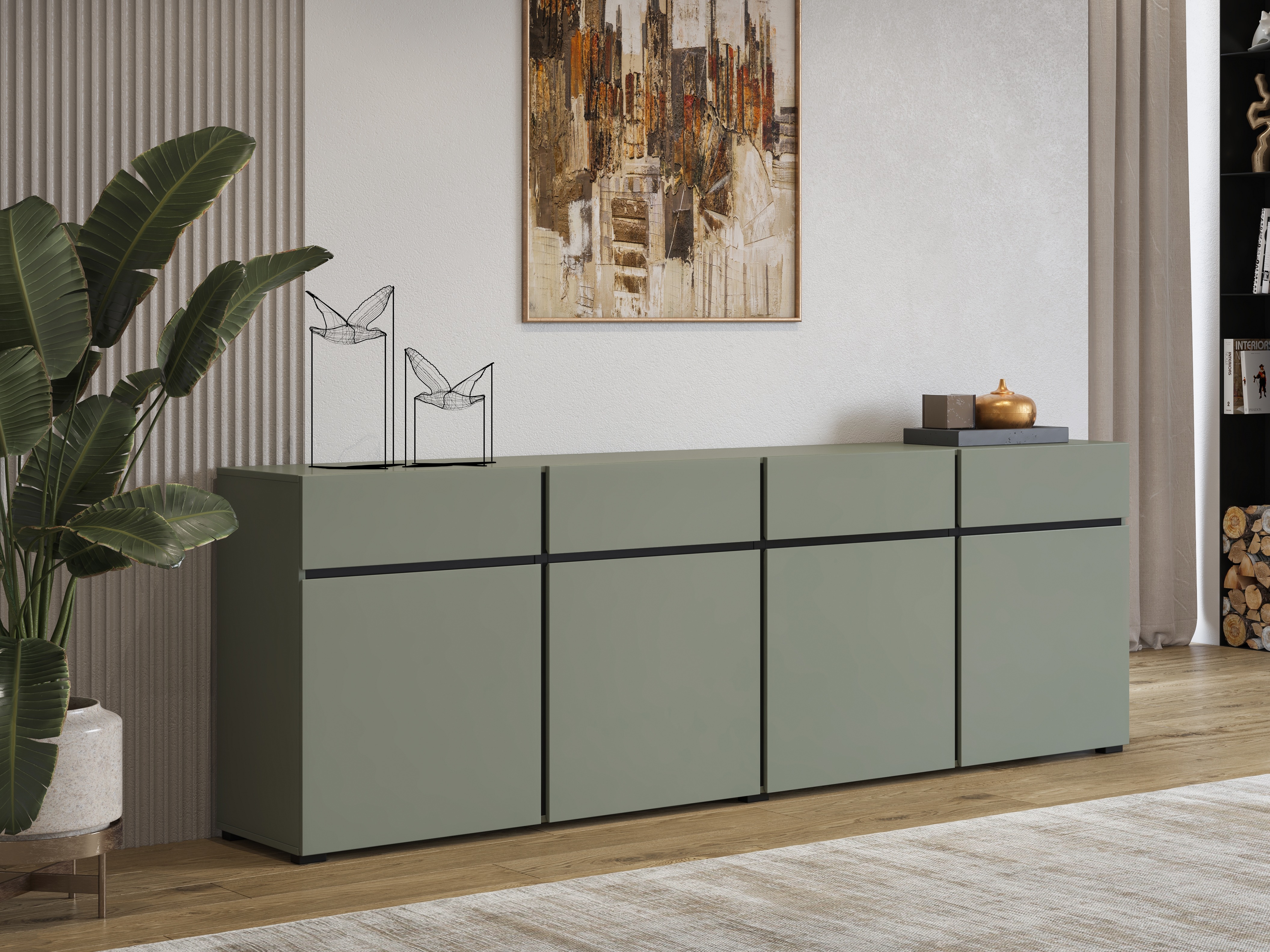Kommode Alfere 100 (Grøn)