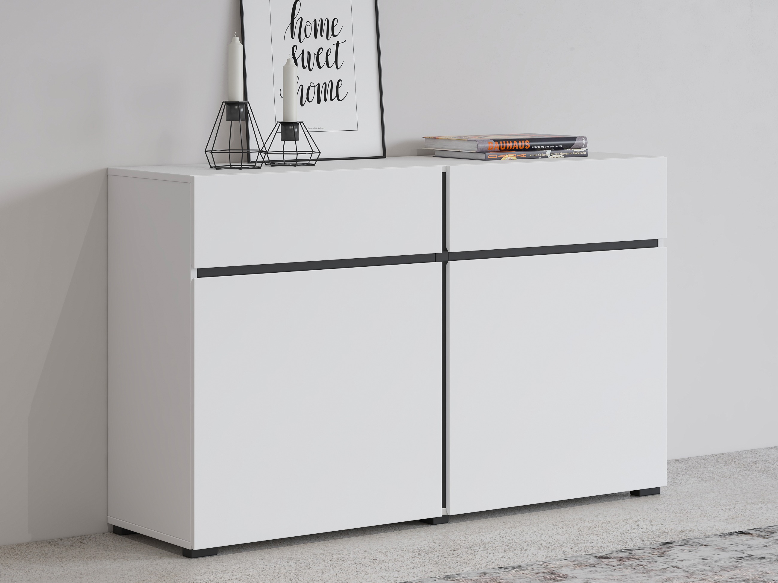 Kommode Alfere 104 (Hvid)