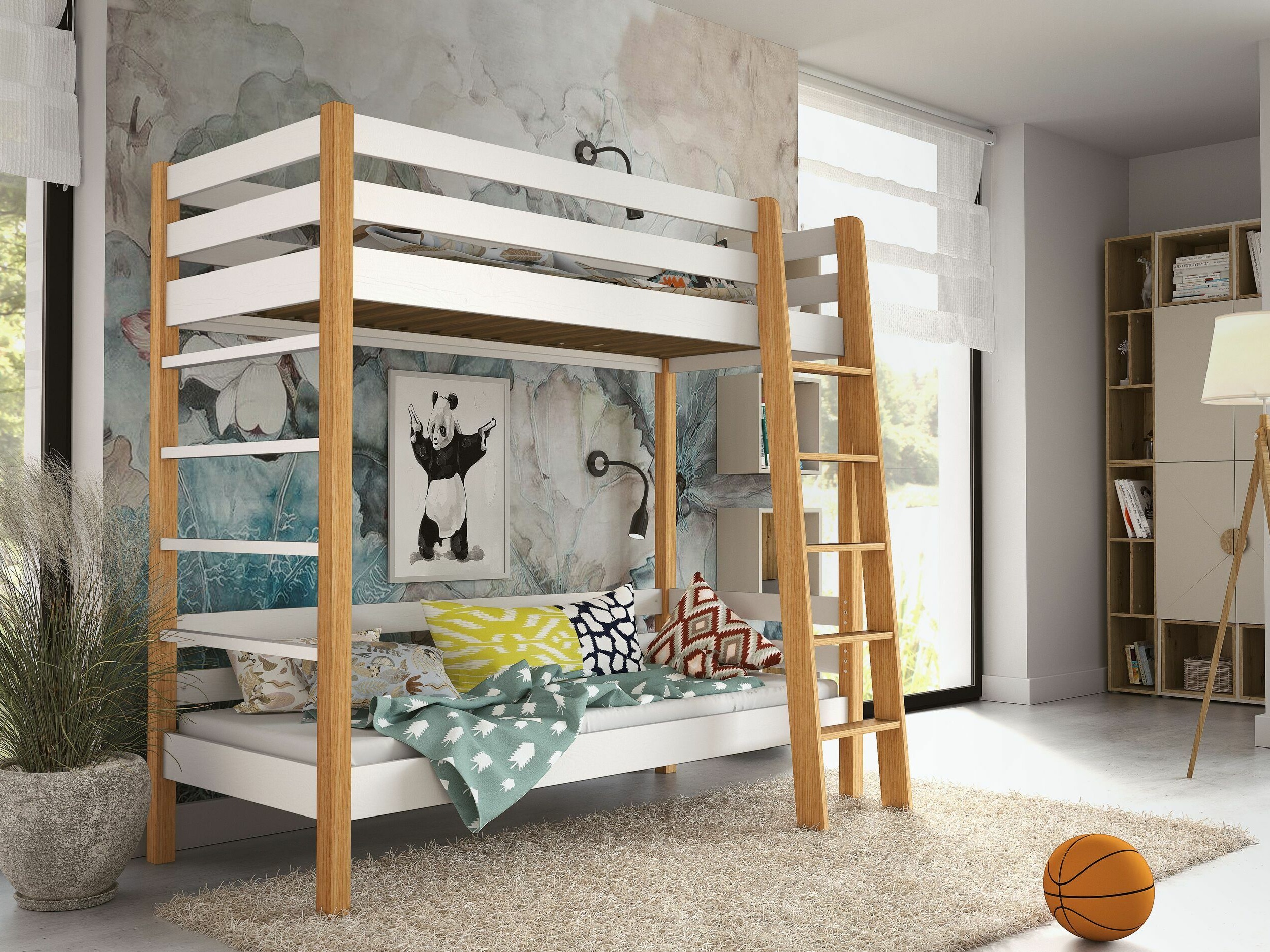 Køjeseng Ogden 174 (Hvid)