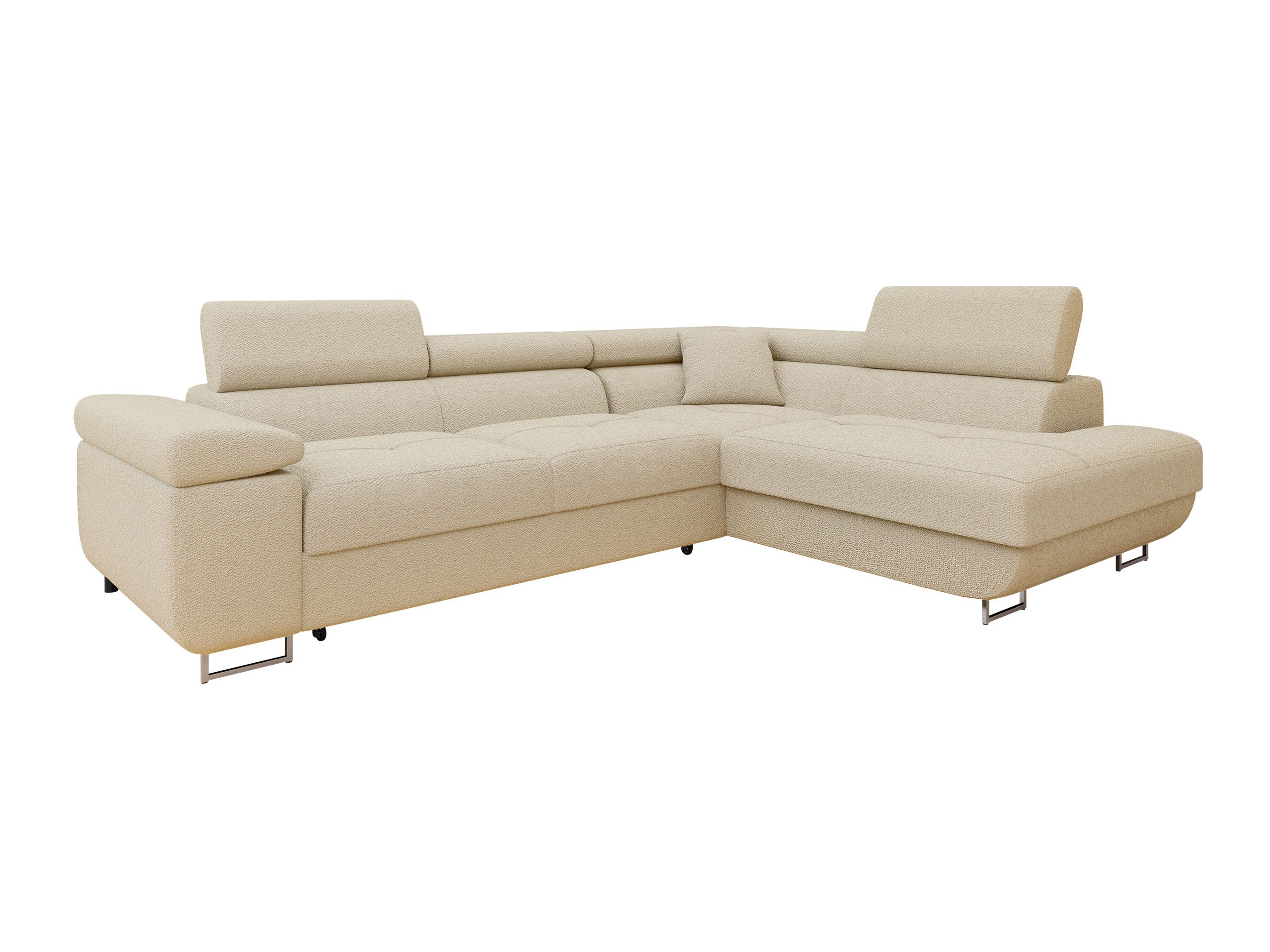 Hjørnesofa Comfivo Vinetum I (Boucle Baloo 2074)