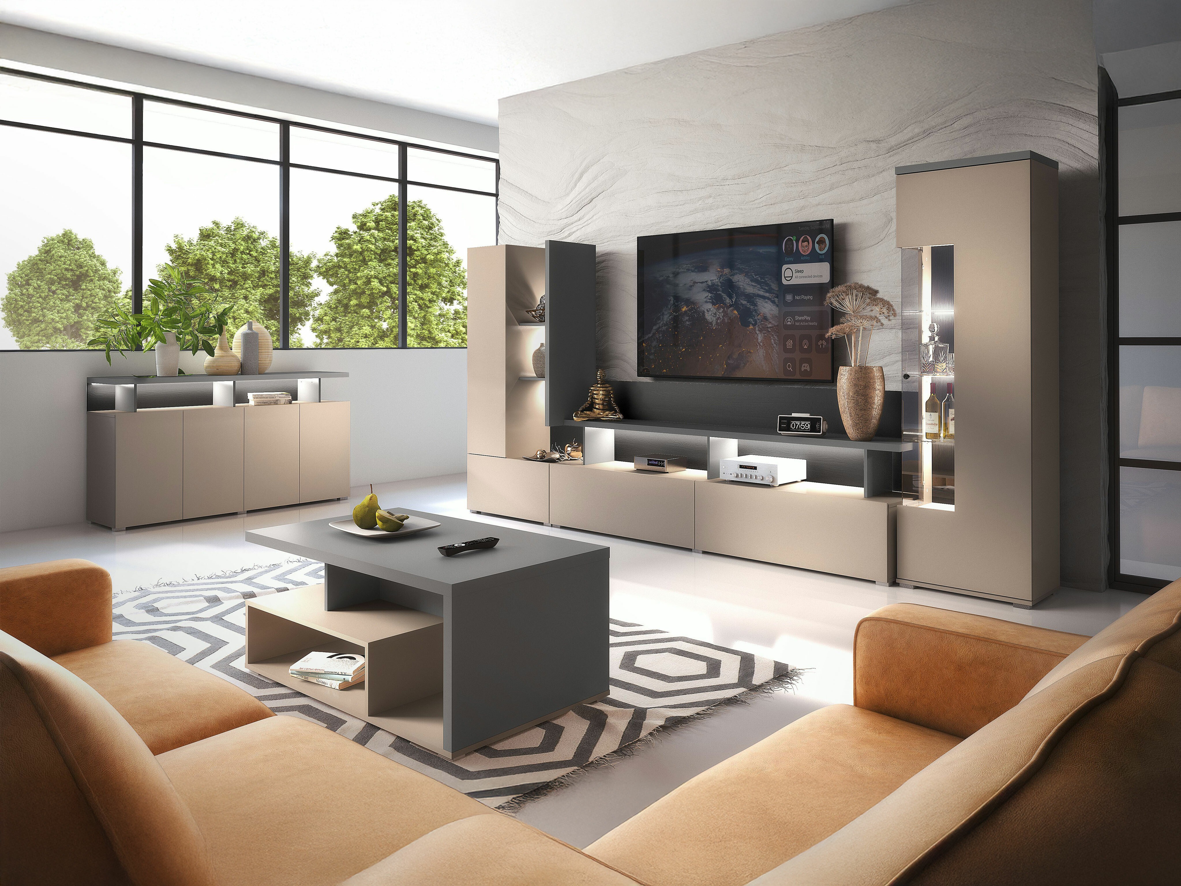 Stuemøbelsæt Virvele 104