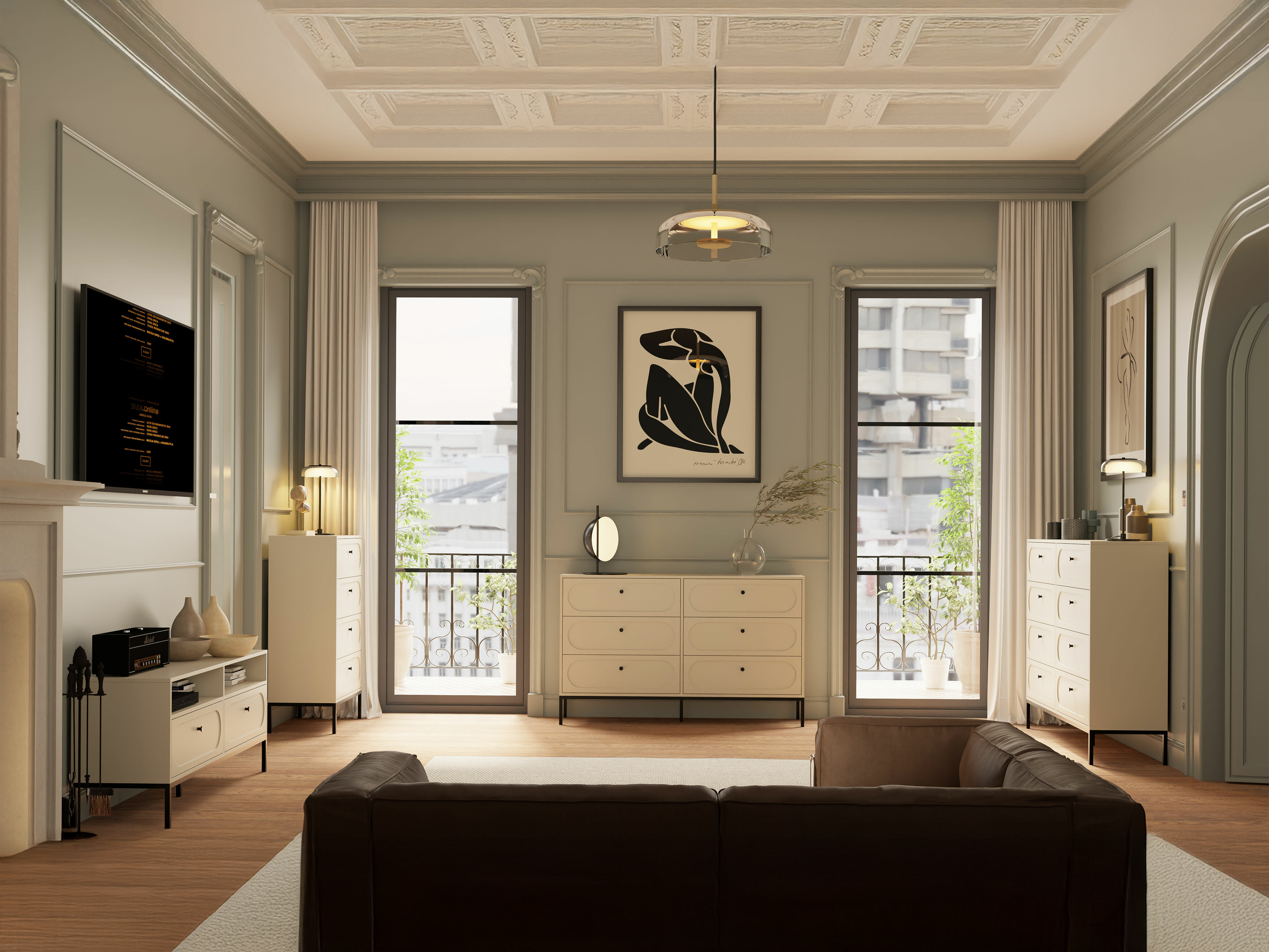 TV-bord Bristol 235 (Kashmir)