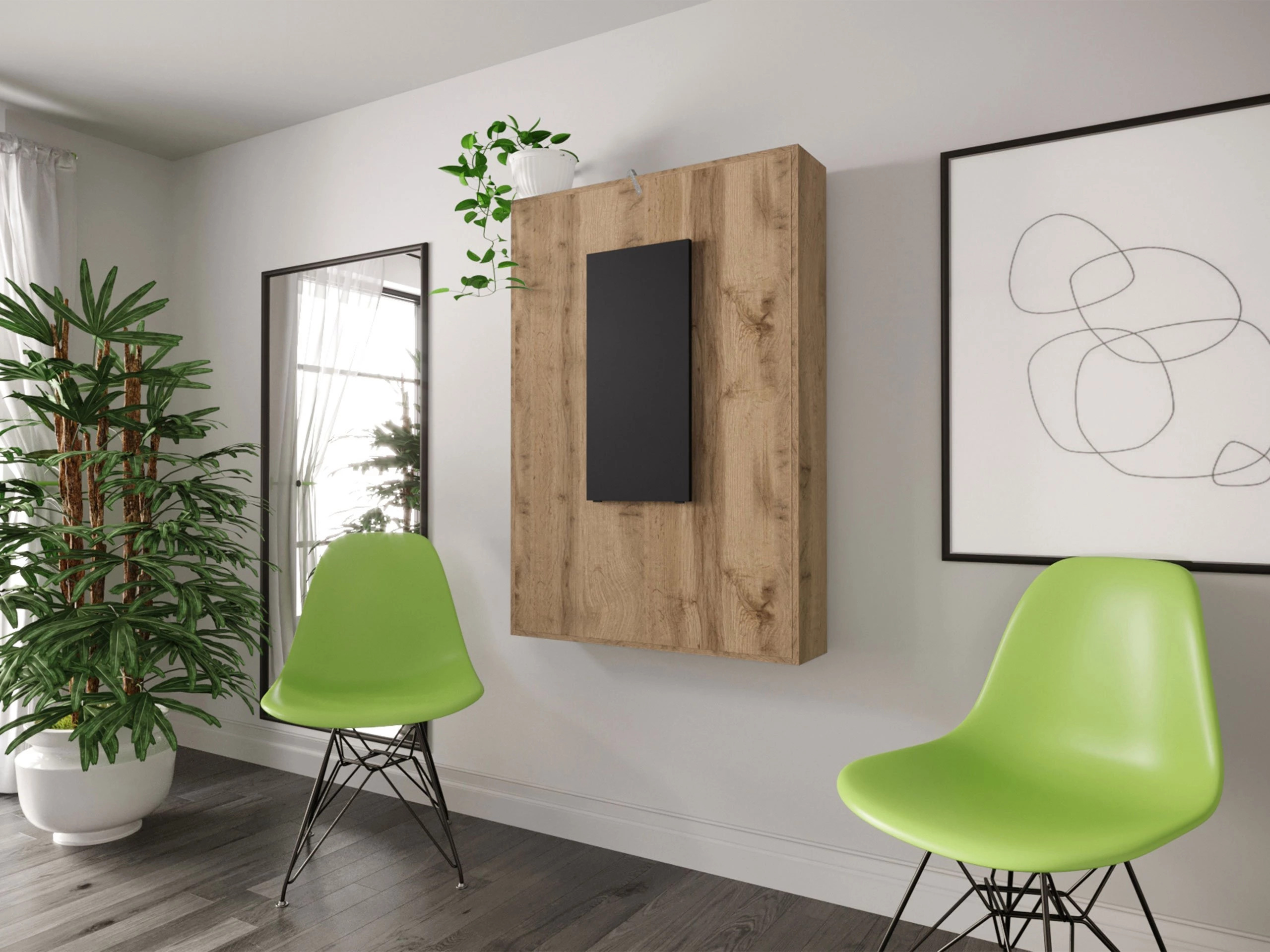 Klapbord Pinis III (Sort + Wotan eg)