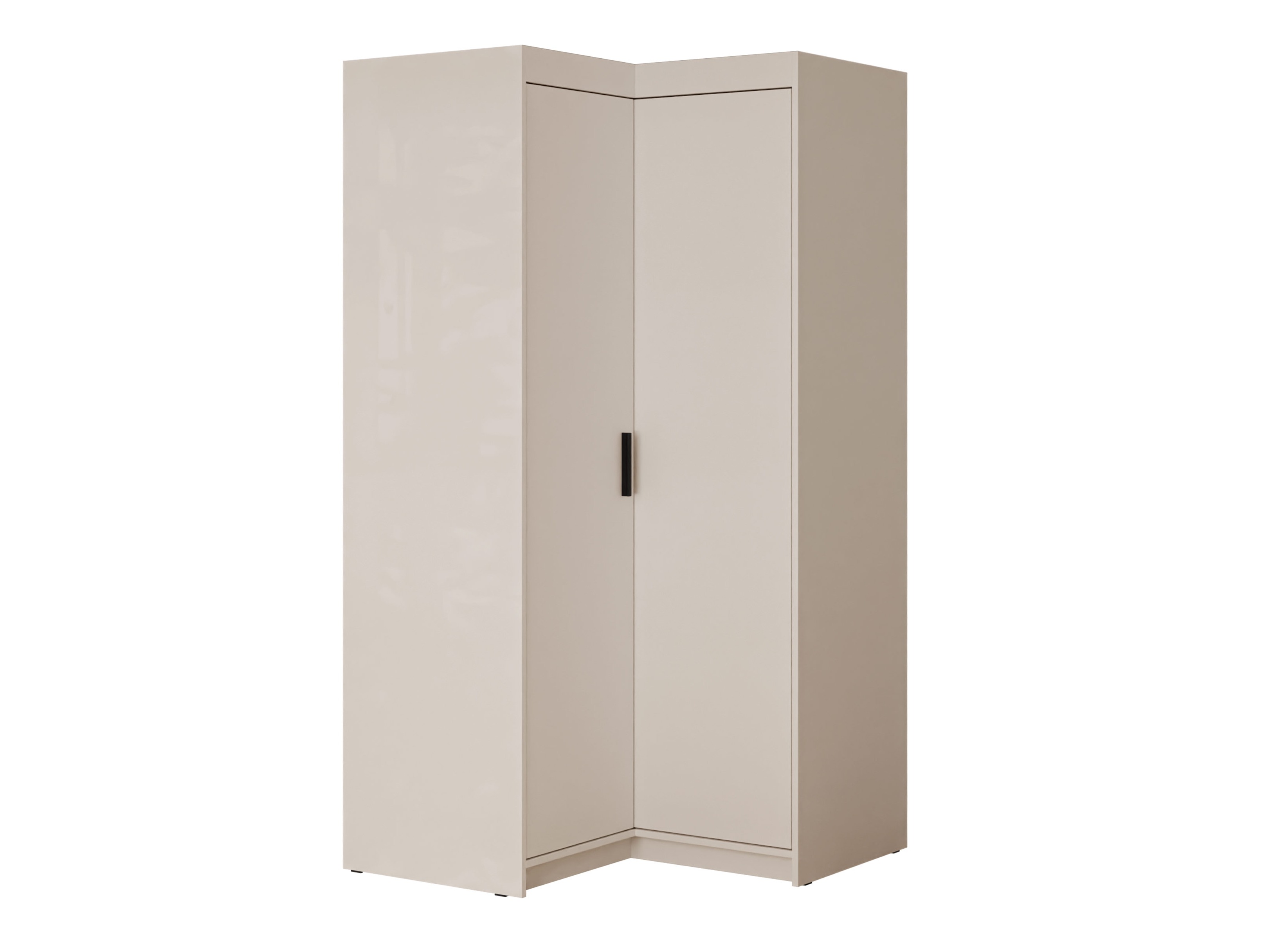 Hjørnegarderob Novduni 116 (Beige)