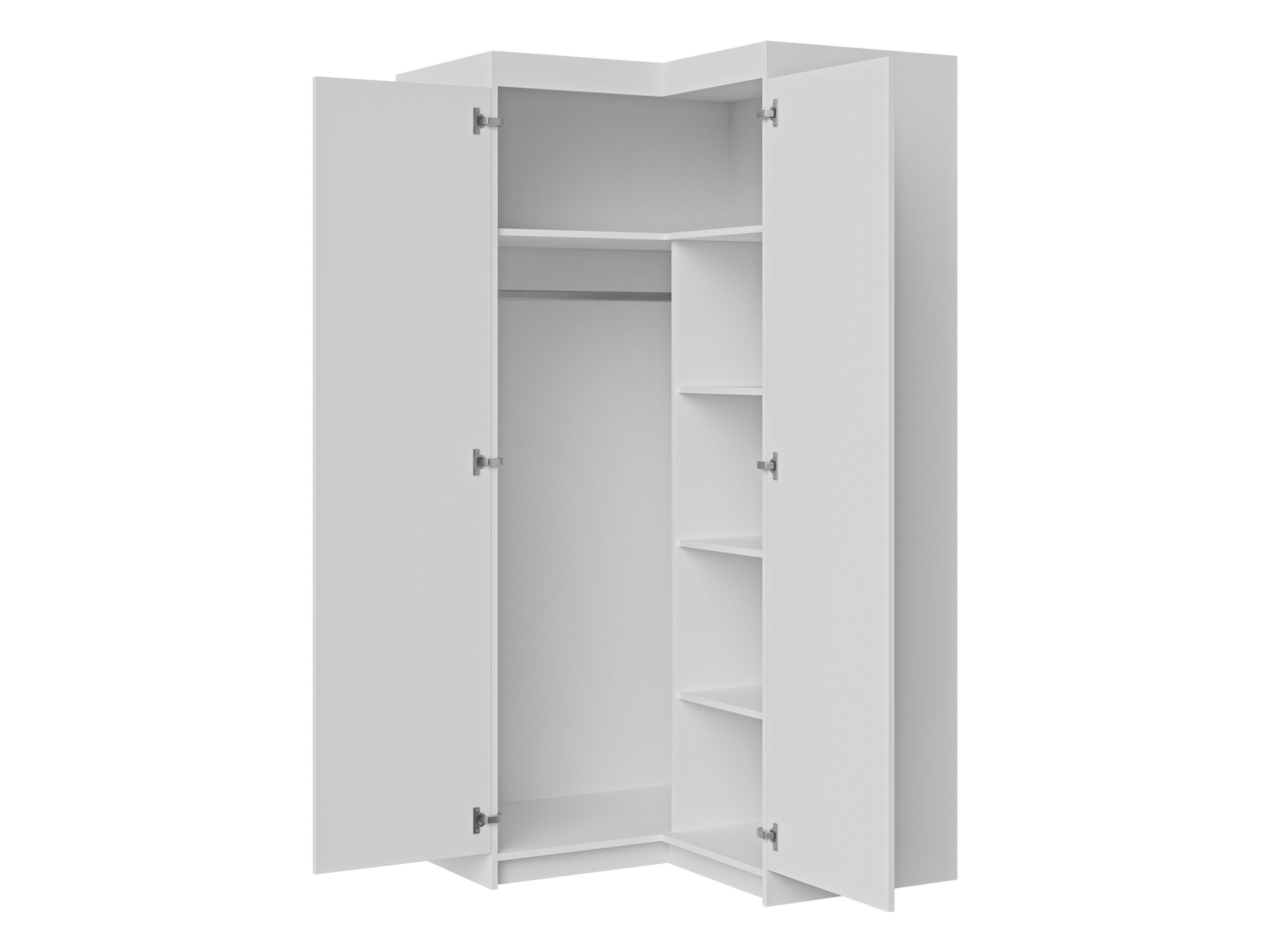 Hjørnegarderob Novduni 116 (Beige)