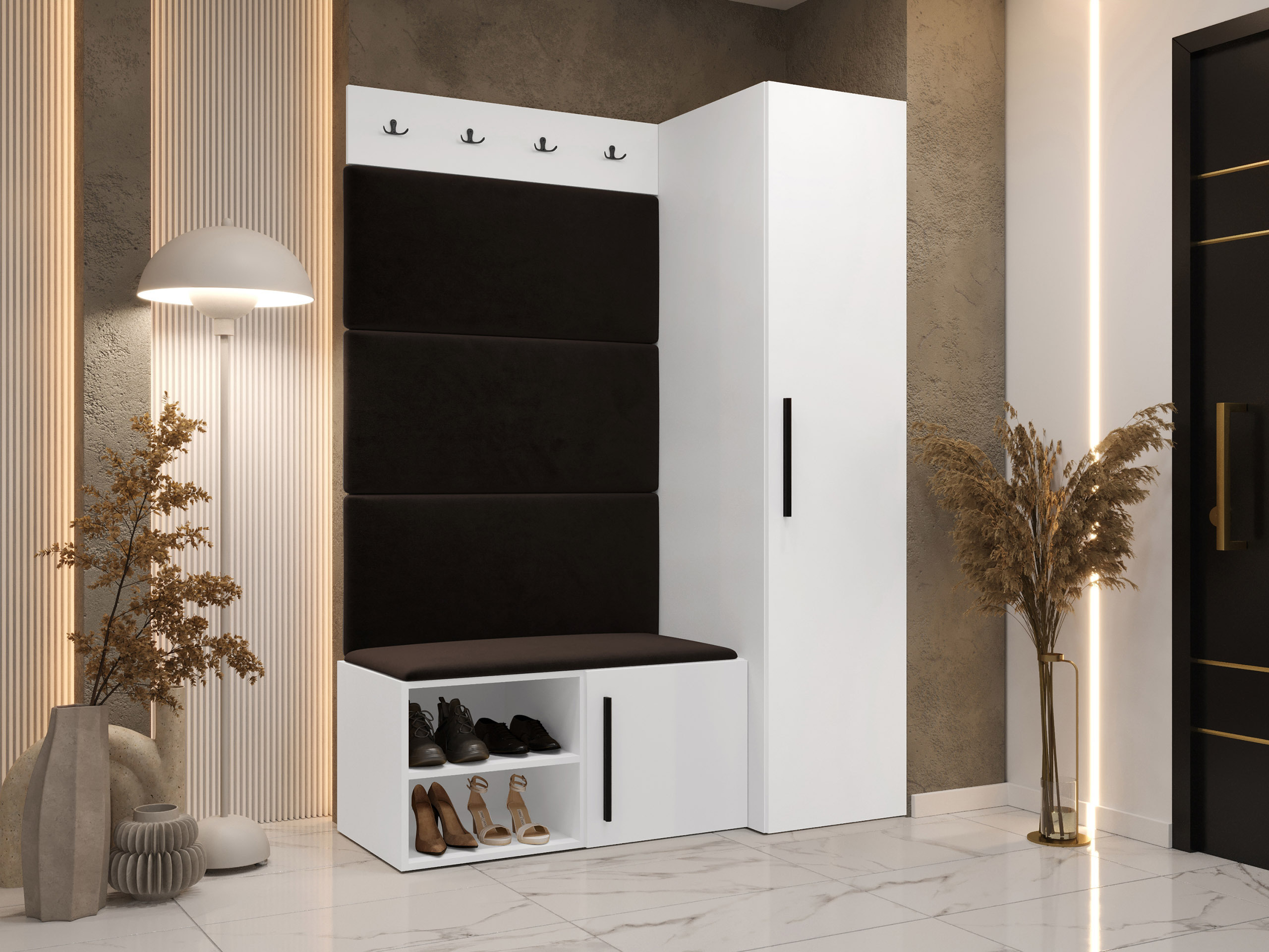 Entrésæt Nitos II (Hvid)