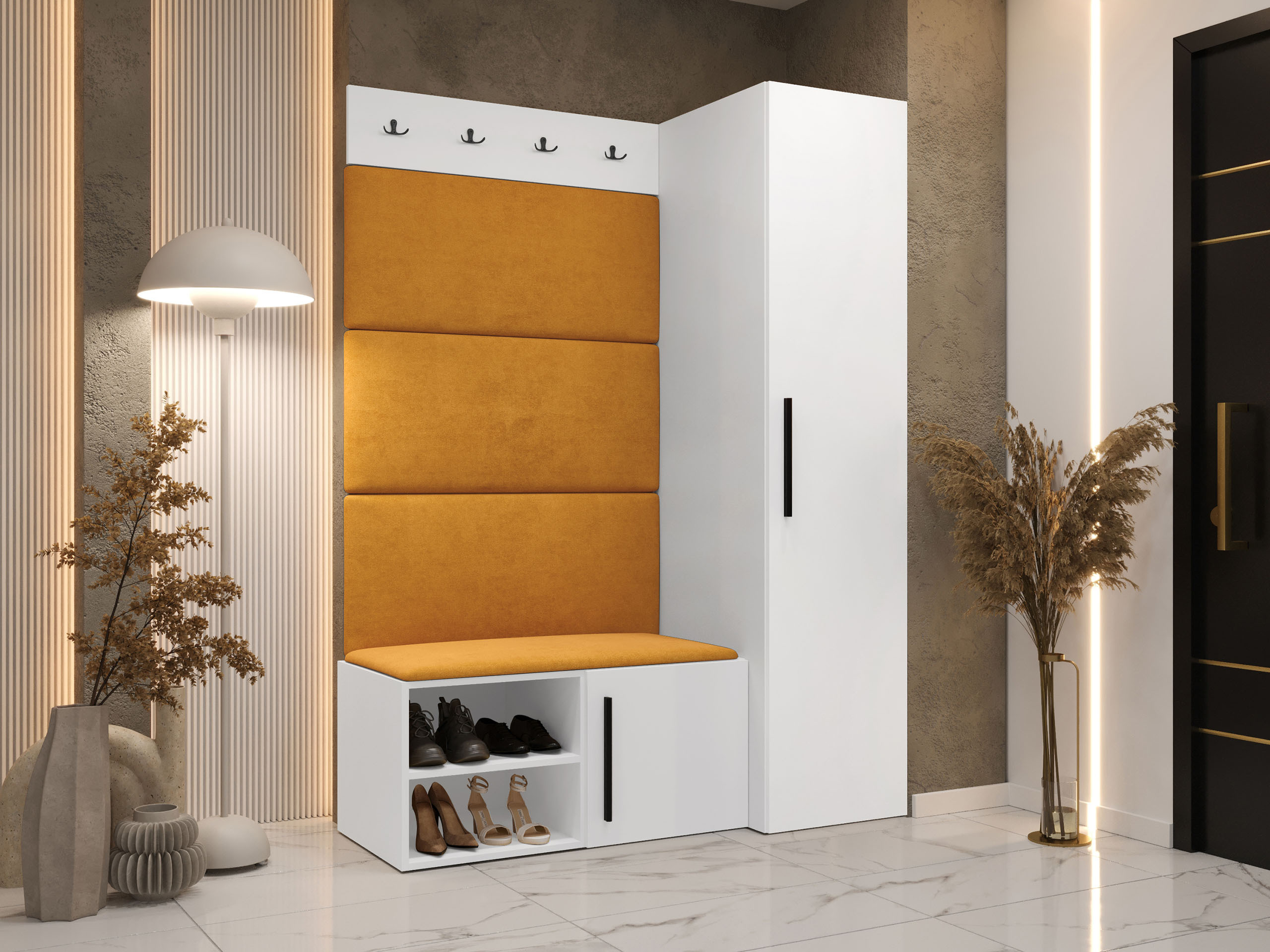 Entrésæt Nitos II (Hvid)