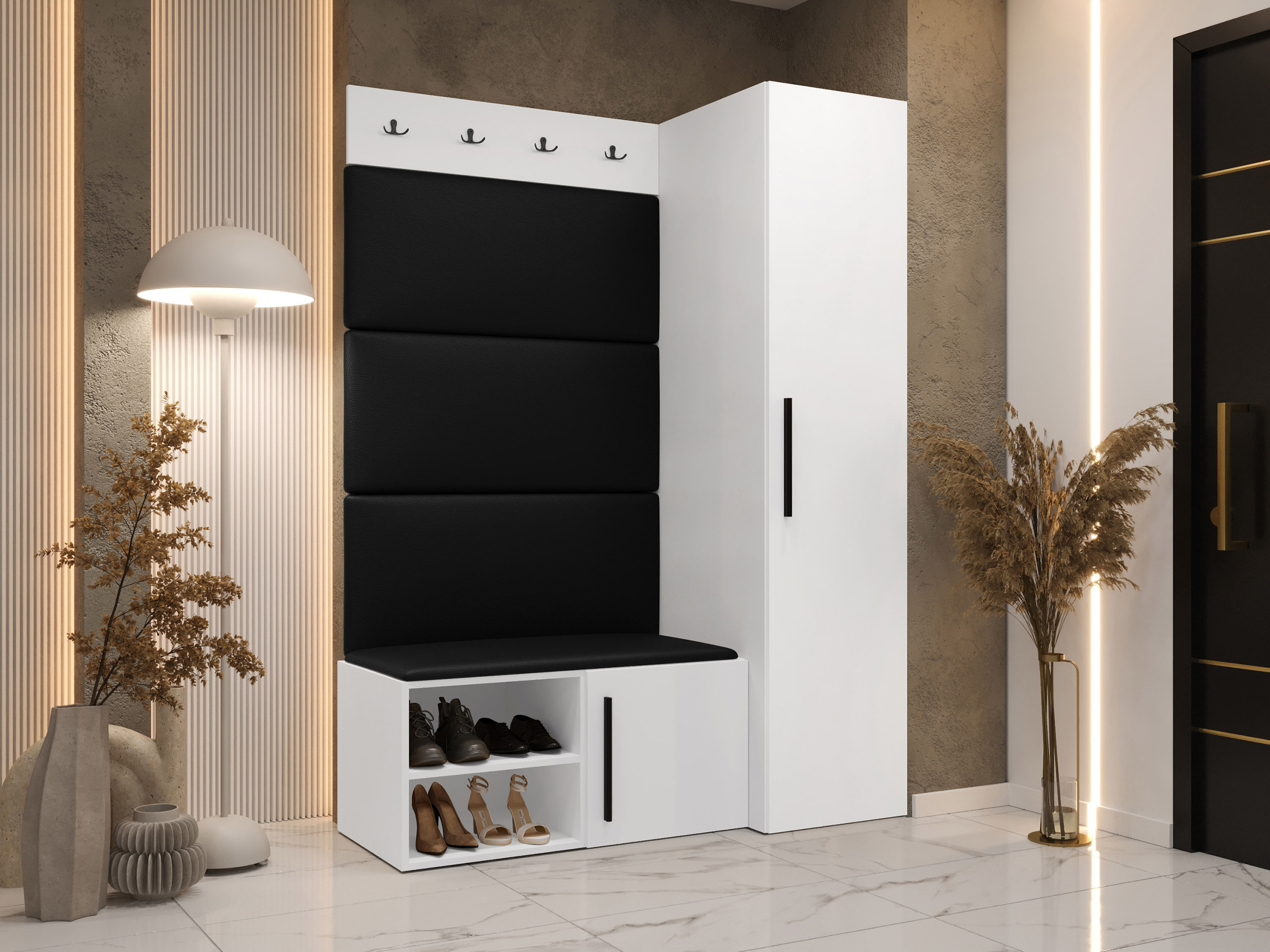 Entrésæt Nitos II (Hvid)