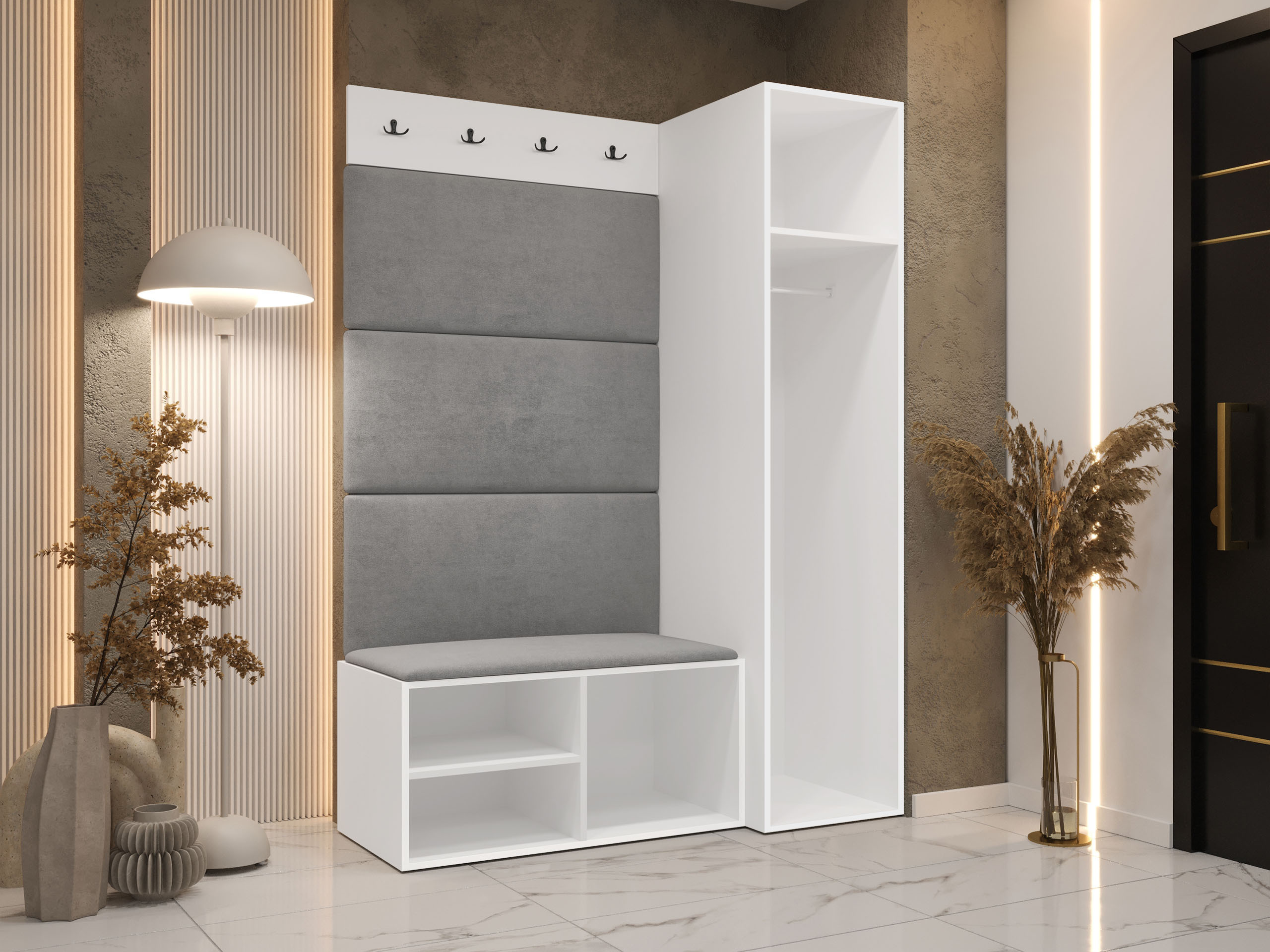 Entrésæt Nitos II (Hvid)