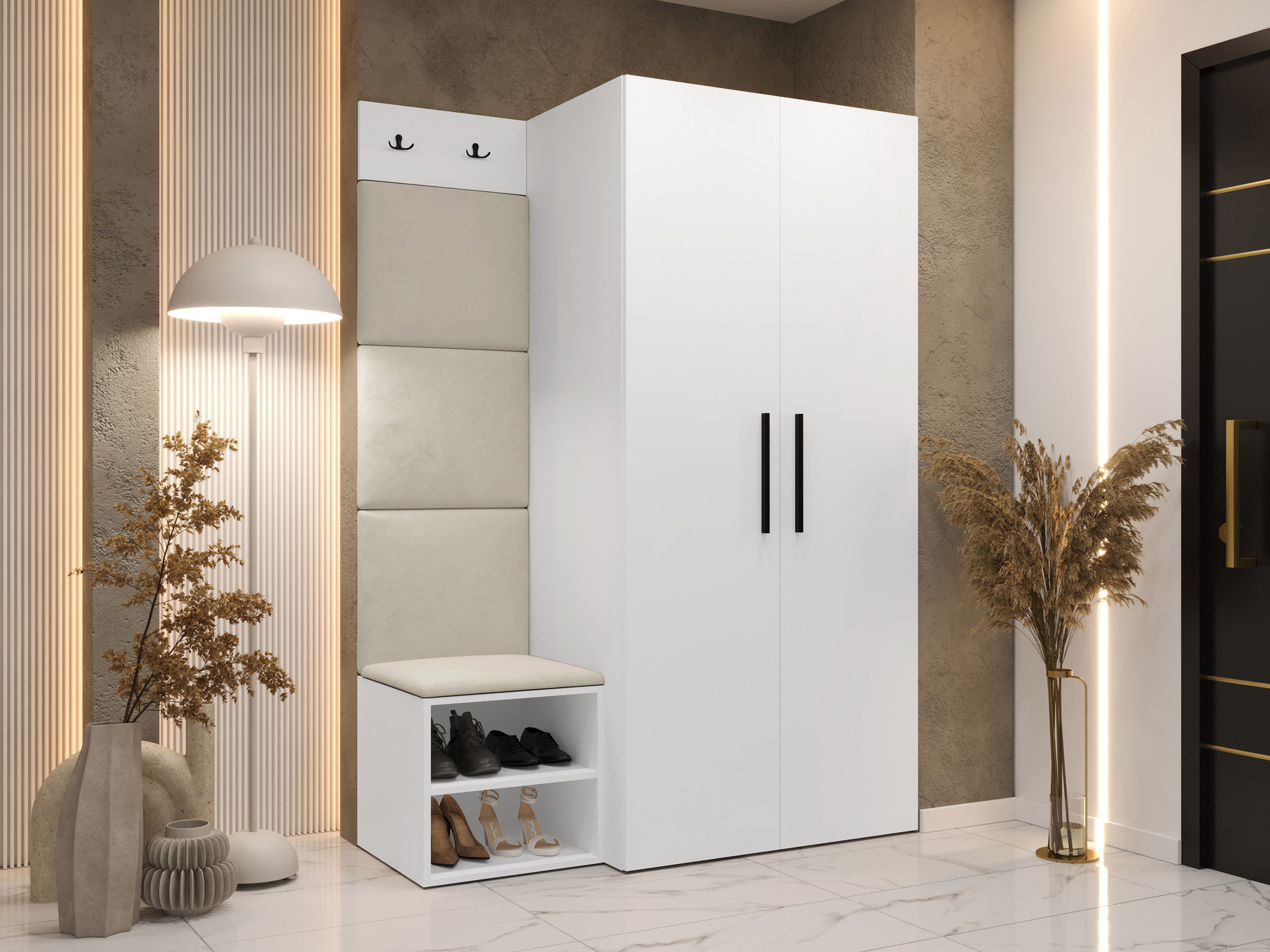 Entrésæt Hartford 523 (Hvid)