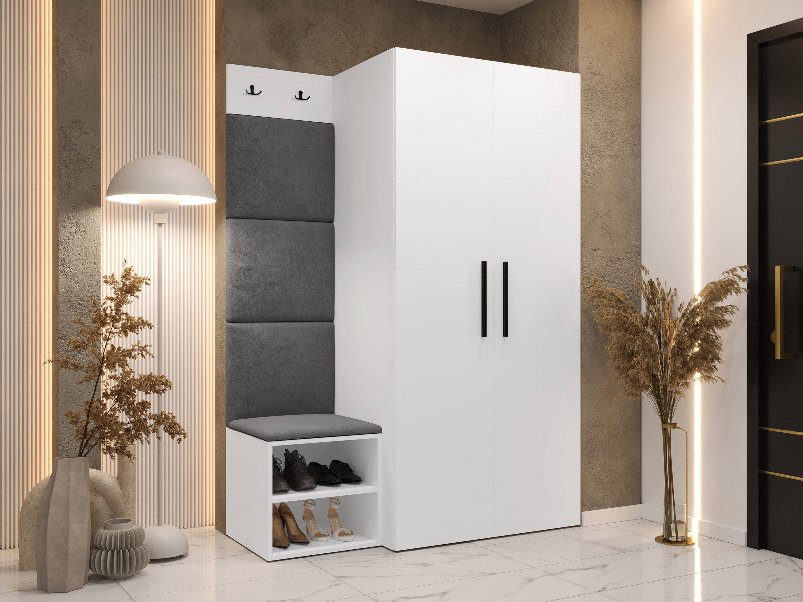 Entrésæt Hartford 523 (Hvid)