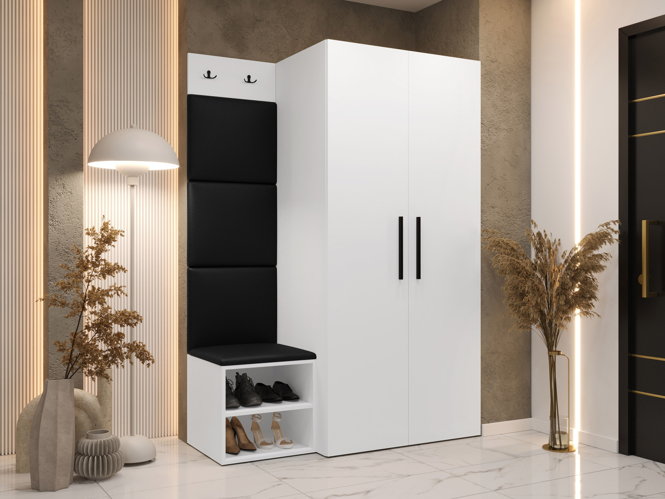 Entrésæt Hartford 523 (Hvid)