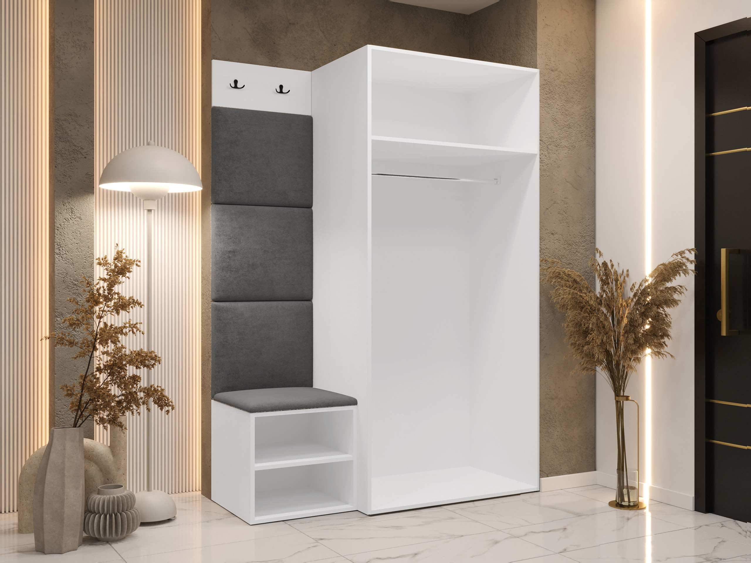 Entrésæt Hartford 523 (Hvid)