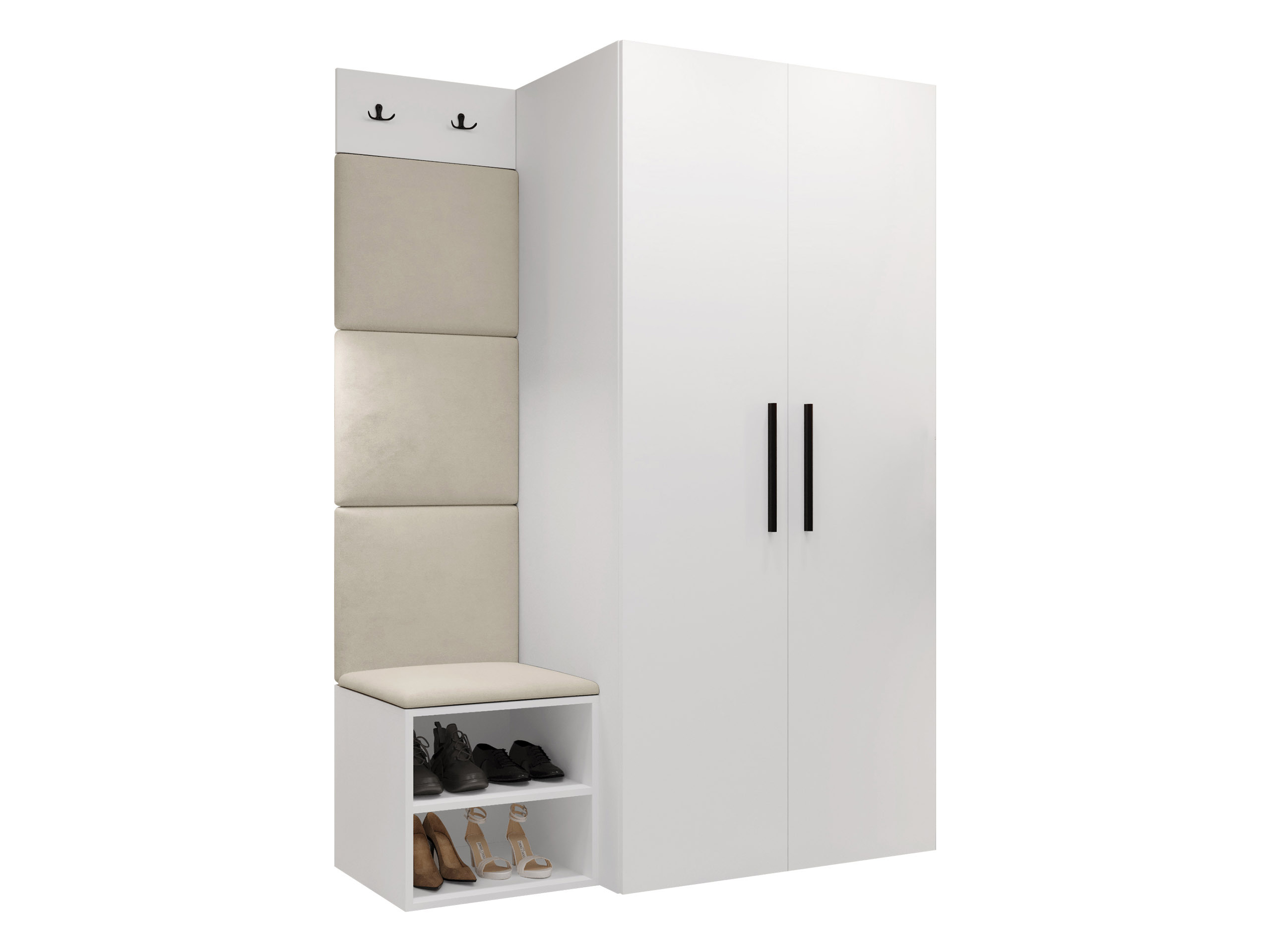 Entrésæt Nitos IV (Hvid)