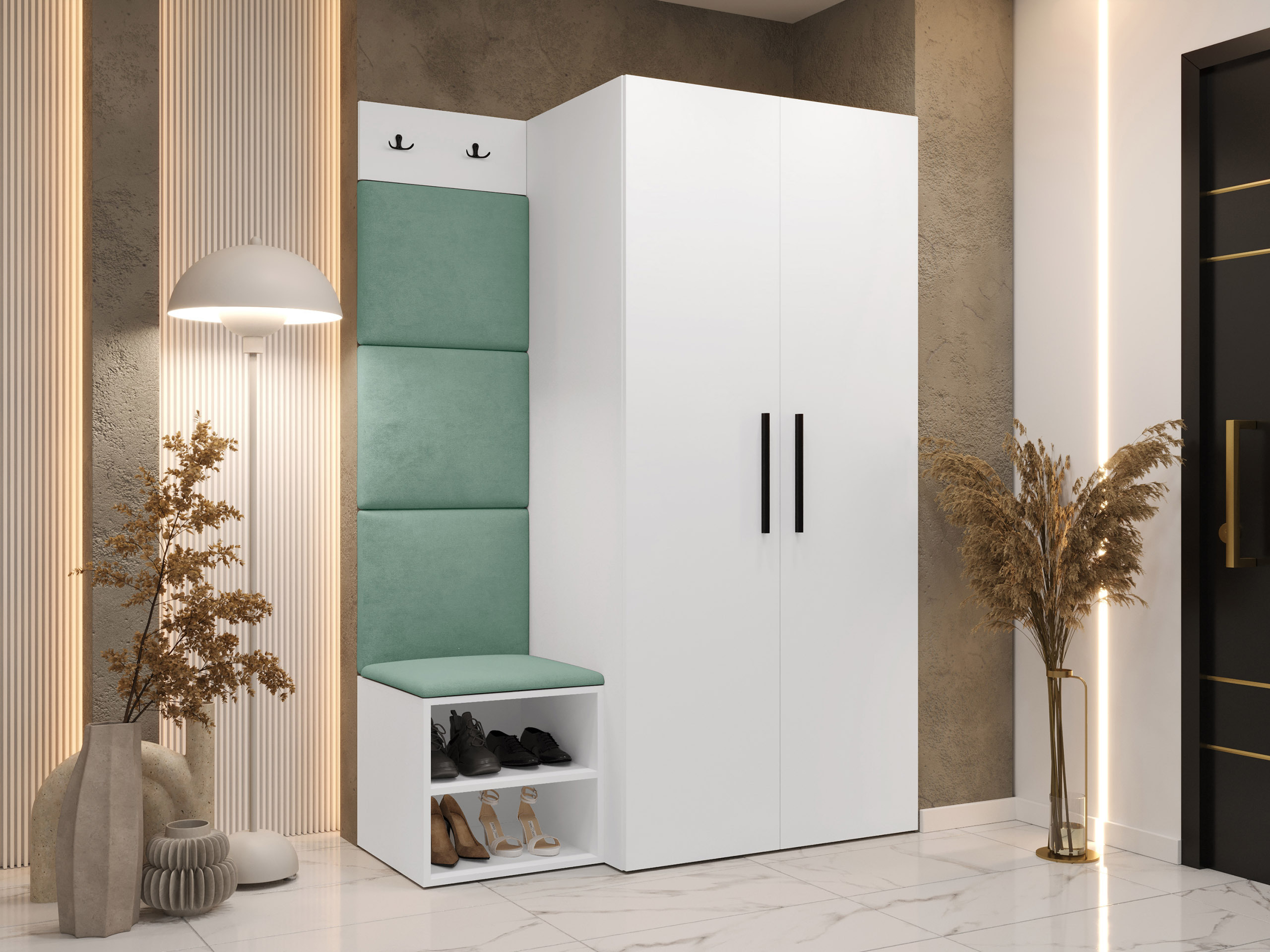 Entrésæt Nitos IV (Hvid)