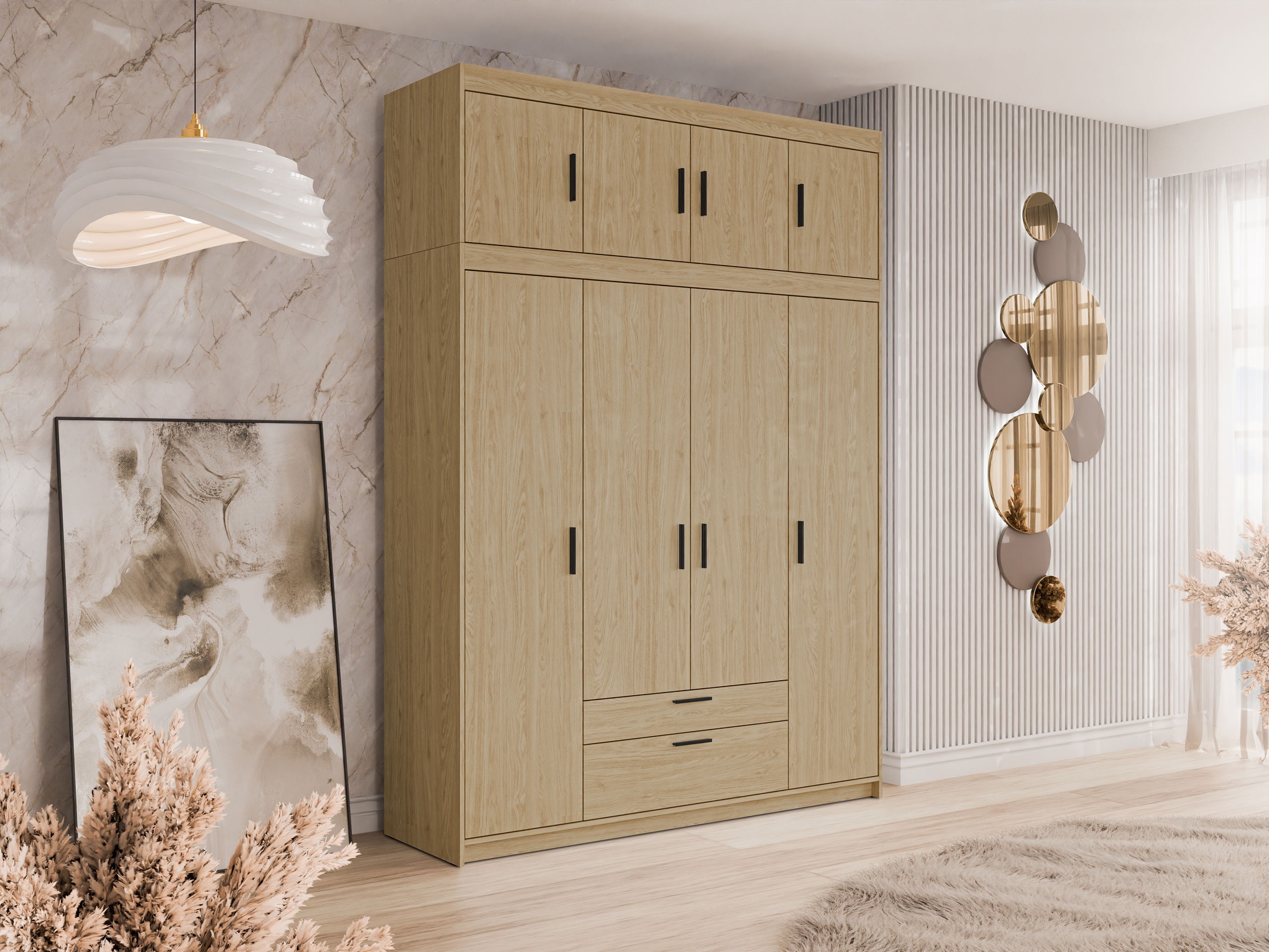 Garderobeskab Novduni 106 (Egetræ)