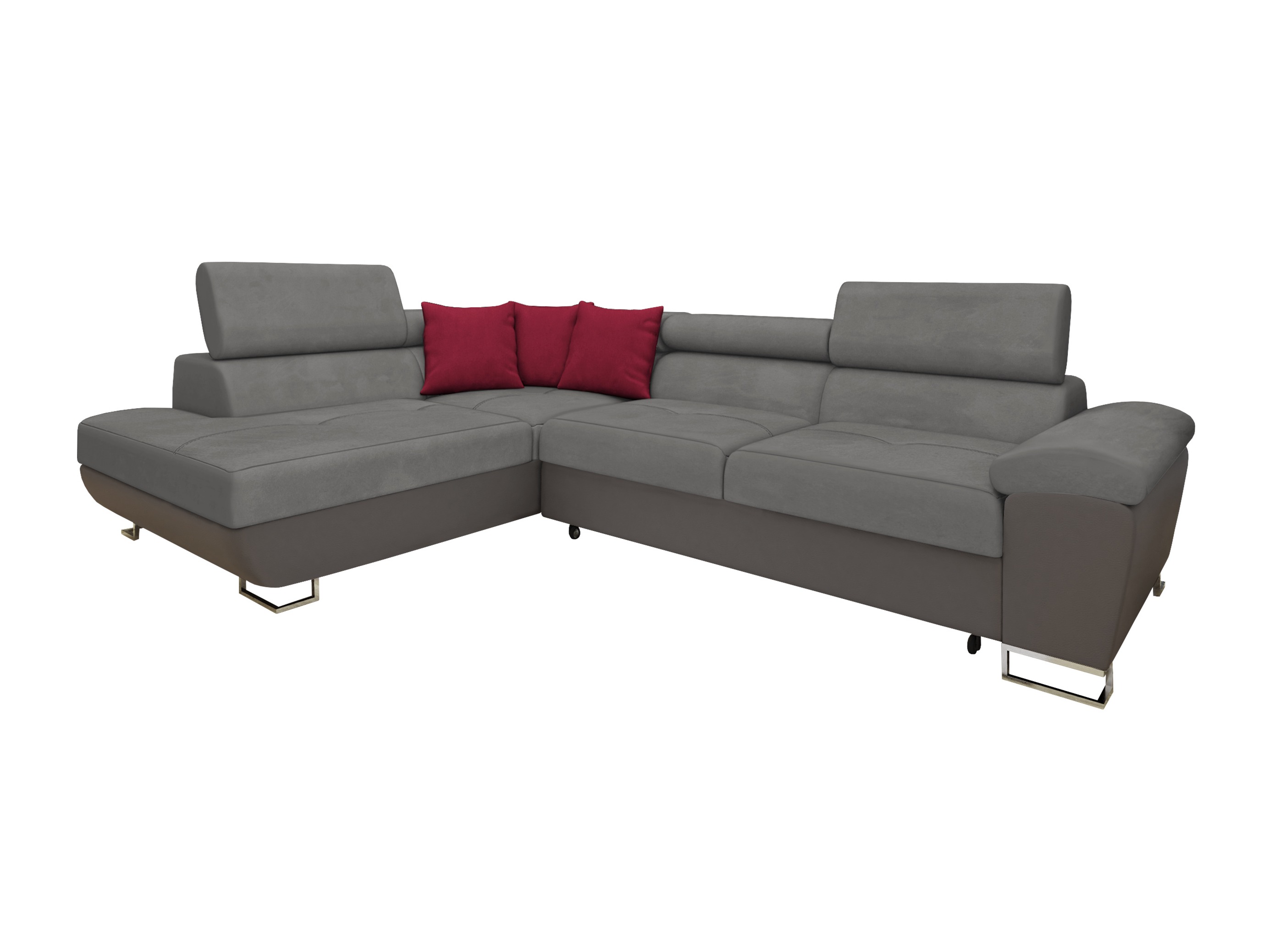 Hjørnesofa Comfivo 166 (Soft 029 + Uttario Velvet 2971 + Kronos 02)