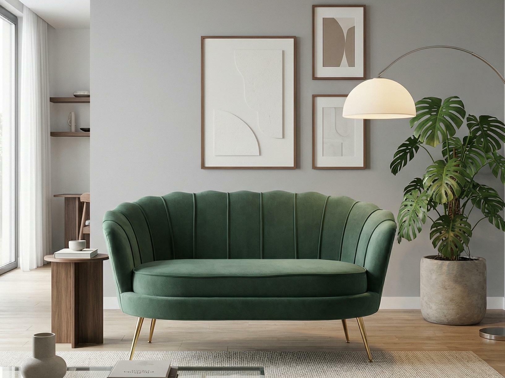 Sofa Houston 827 (Mørkegrøn)